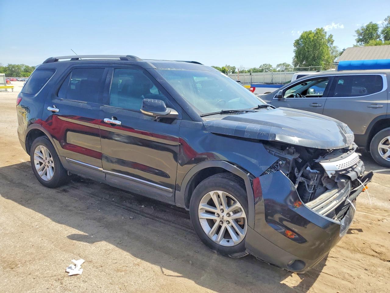 2013 Ford Explorer Xlt Black vin: 1FM5K8D84DGA13664
