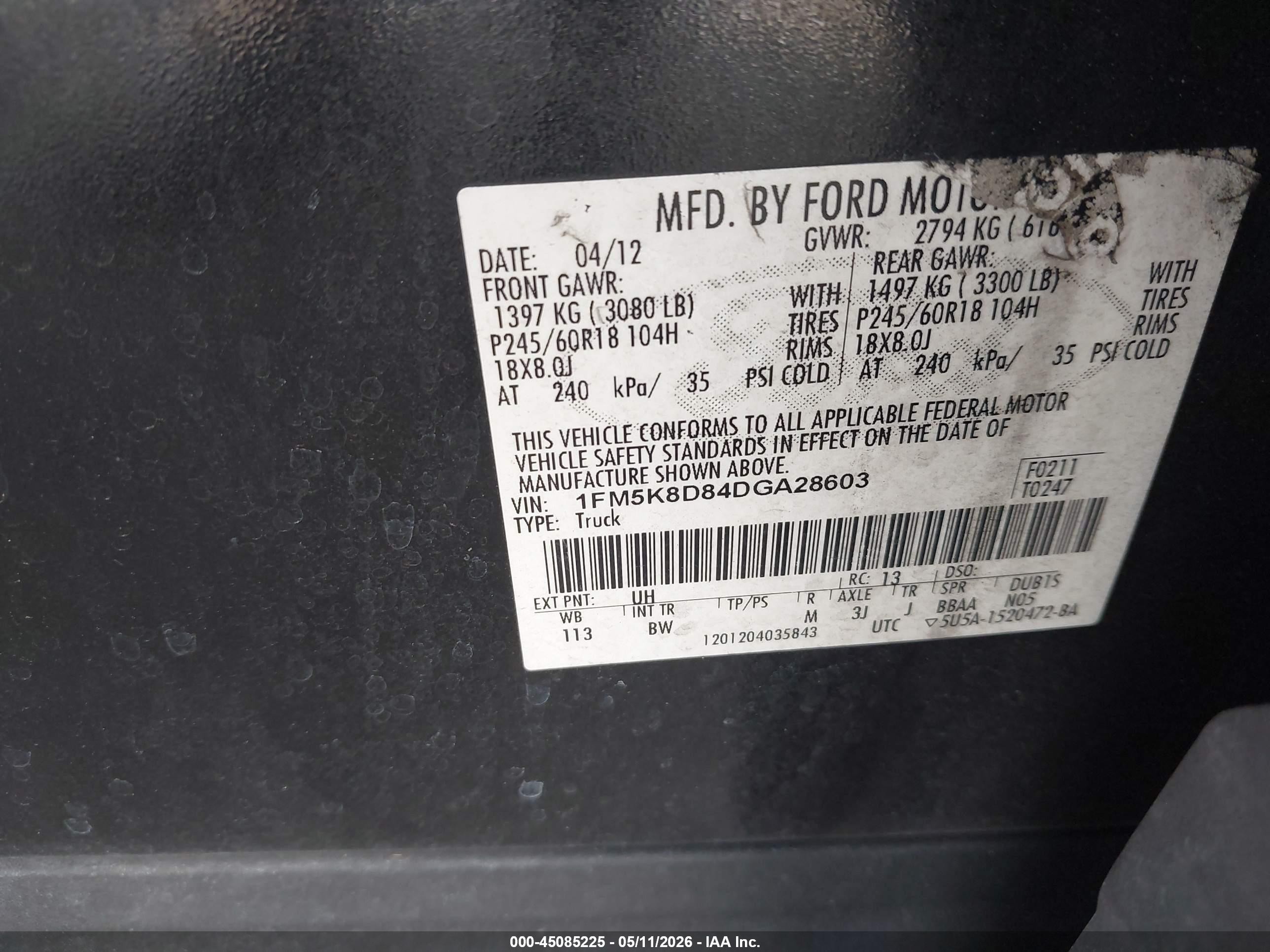 2013 Ford Explorer Xlt Black vin: 1FM5K8D84DGA28603