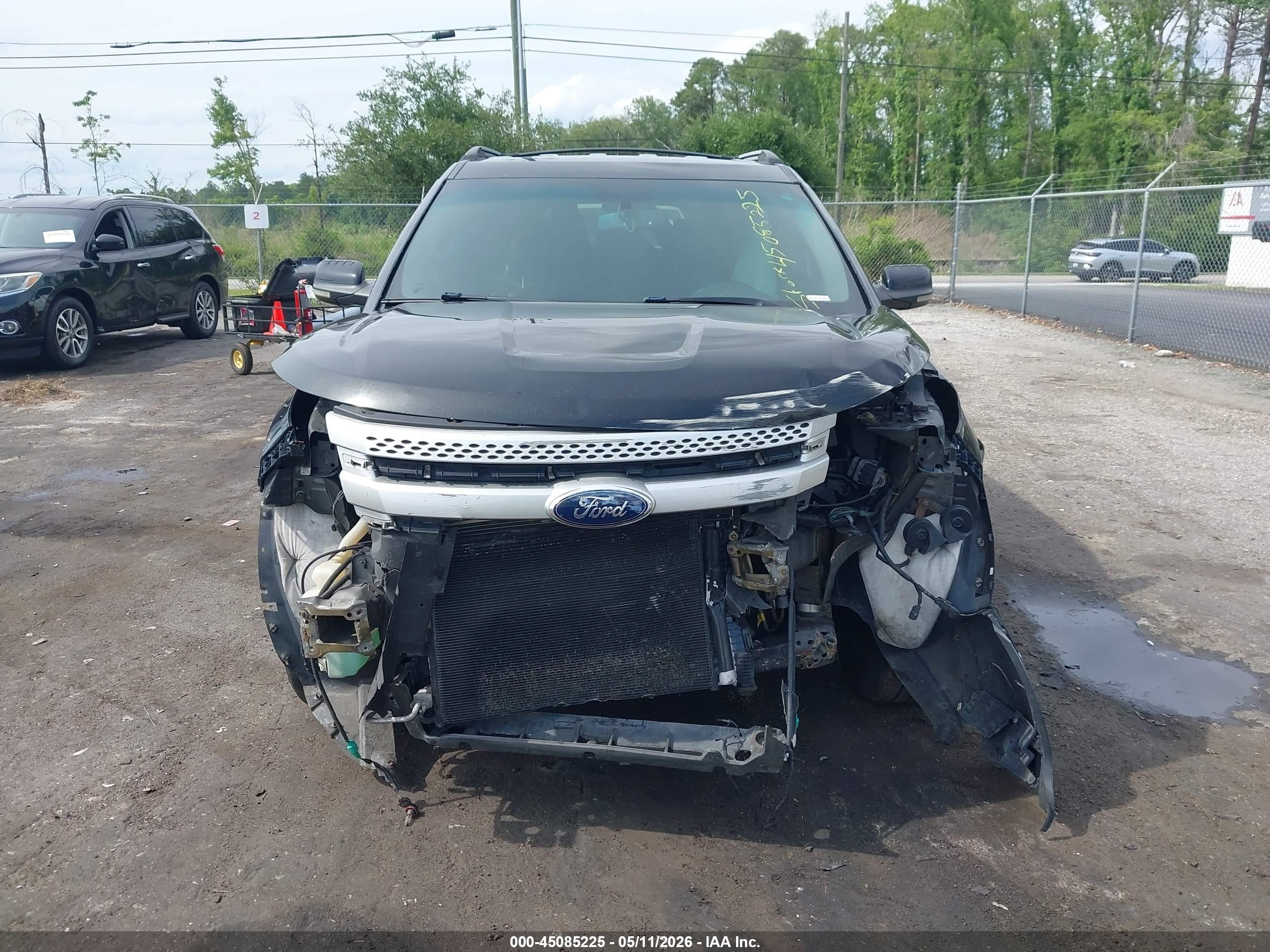 2013 Ford Explorer Xlt Black vin: 1FM5K8D84DGA28603