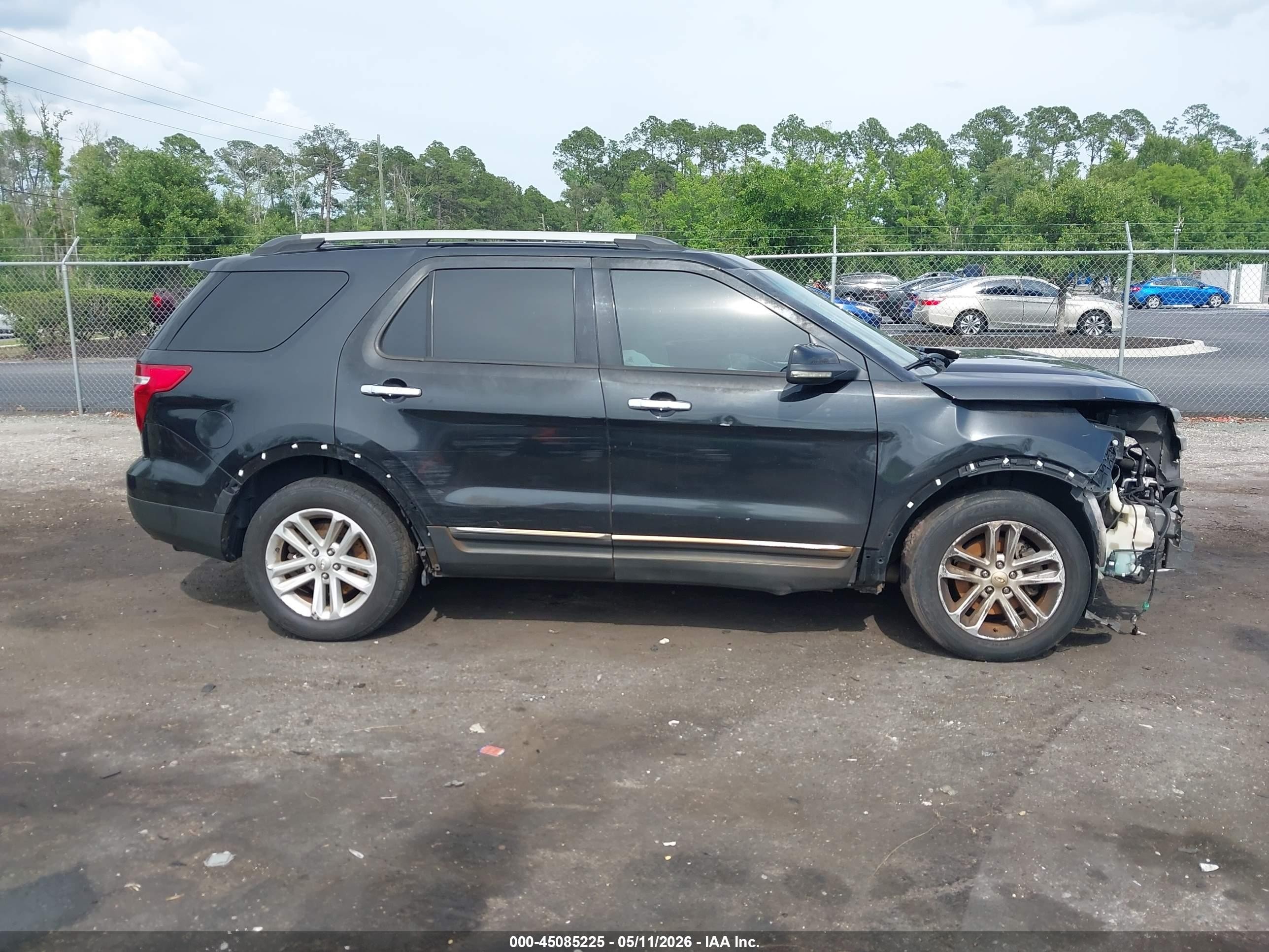2013 Ford Explorer Xlt Black vin: 1FM5K8D84DGA28603