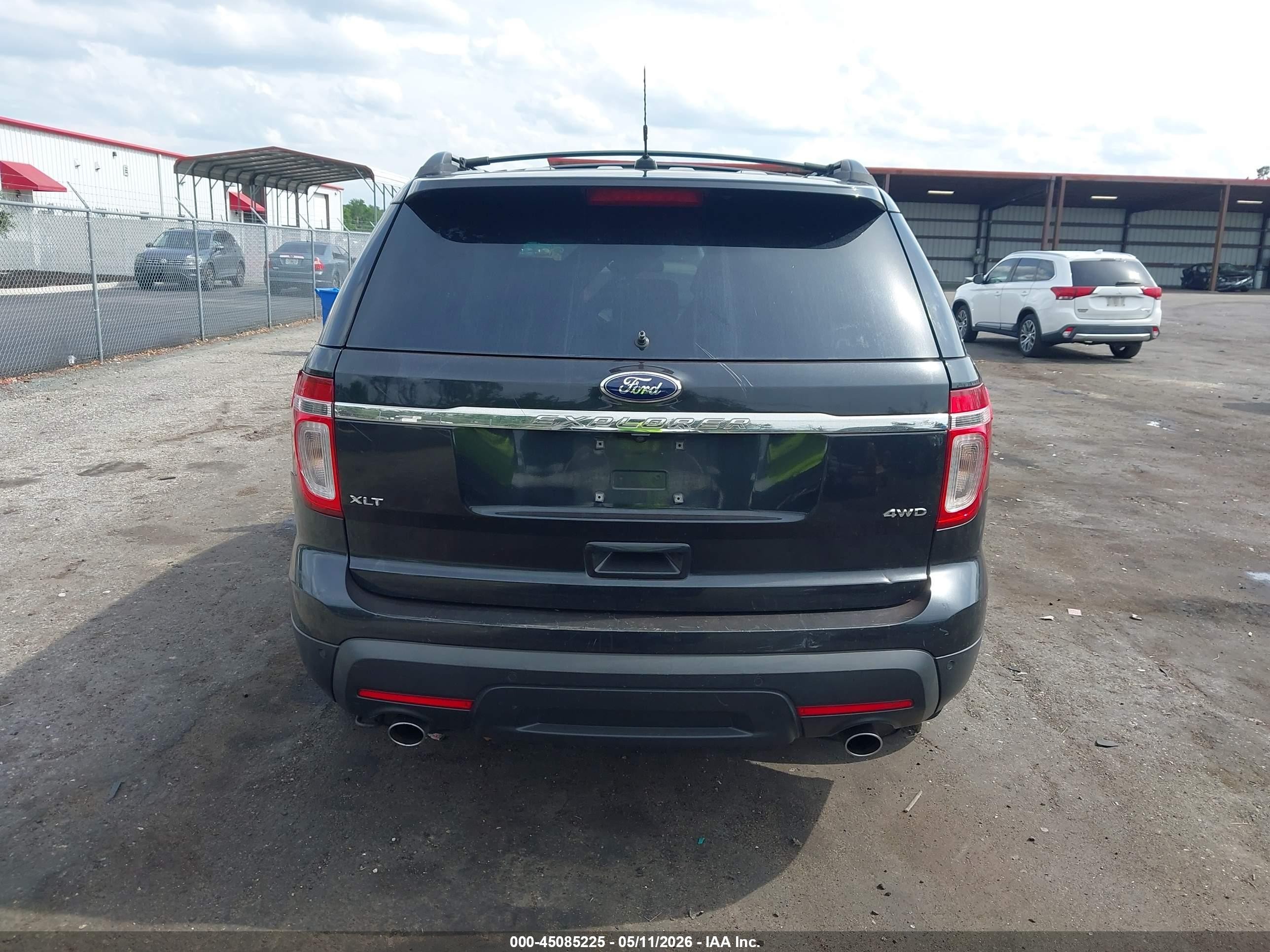 2013 Ford Explorer Xlt Black vin: 1FM5K8D84DGA28603