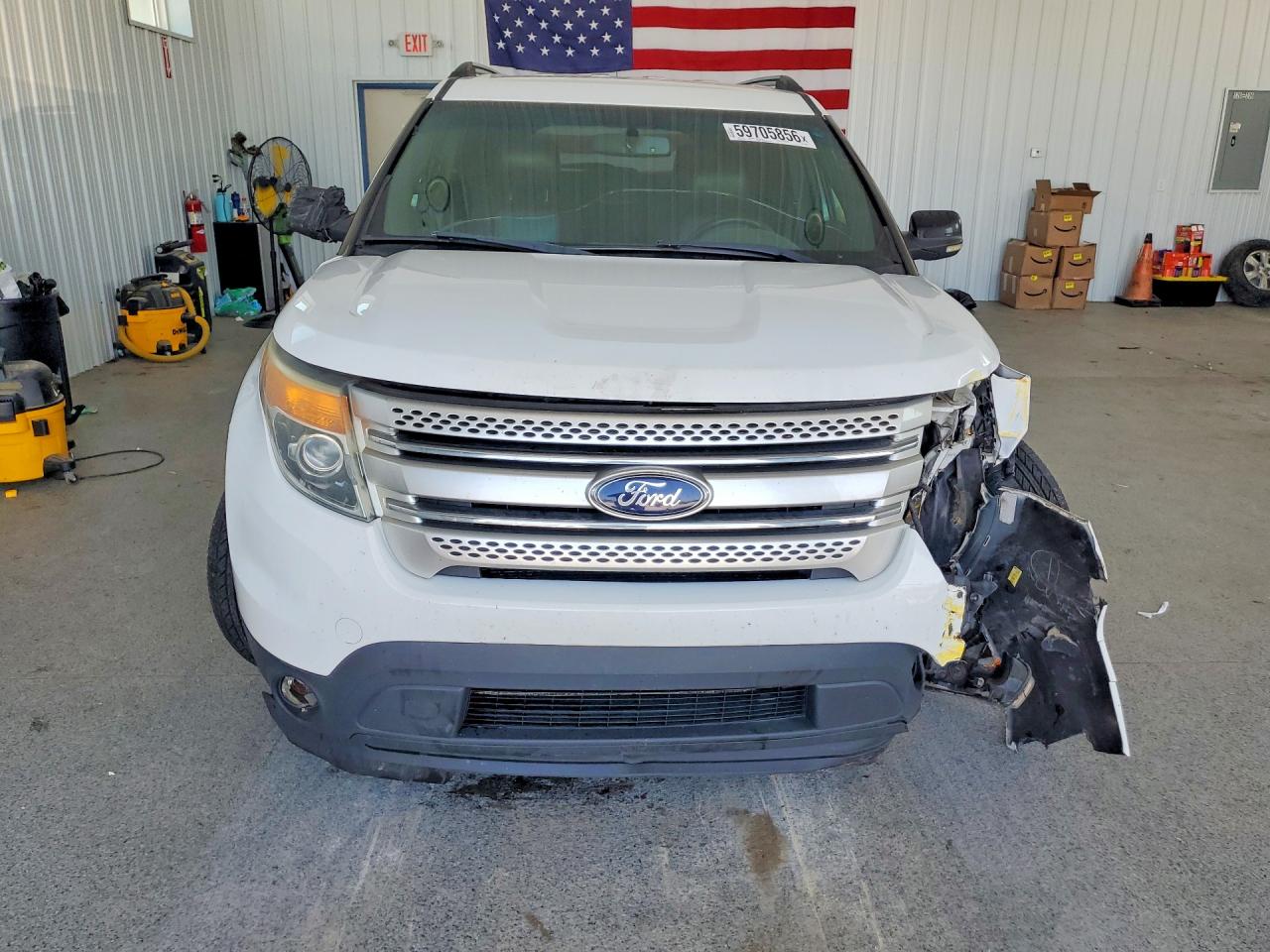 2013 Ford Explorer Xlt Белый vin: 1FM5K8D84DGA62086