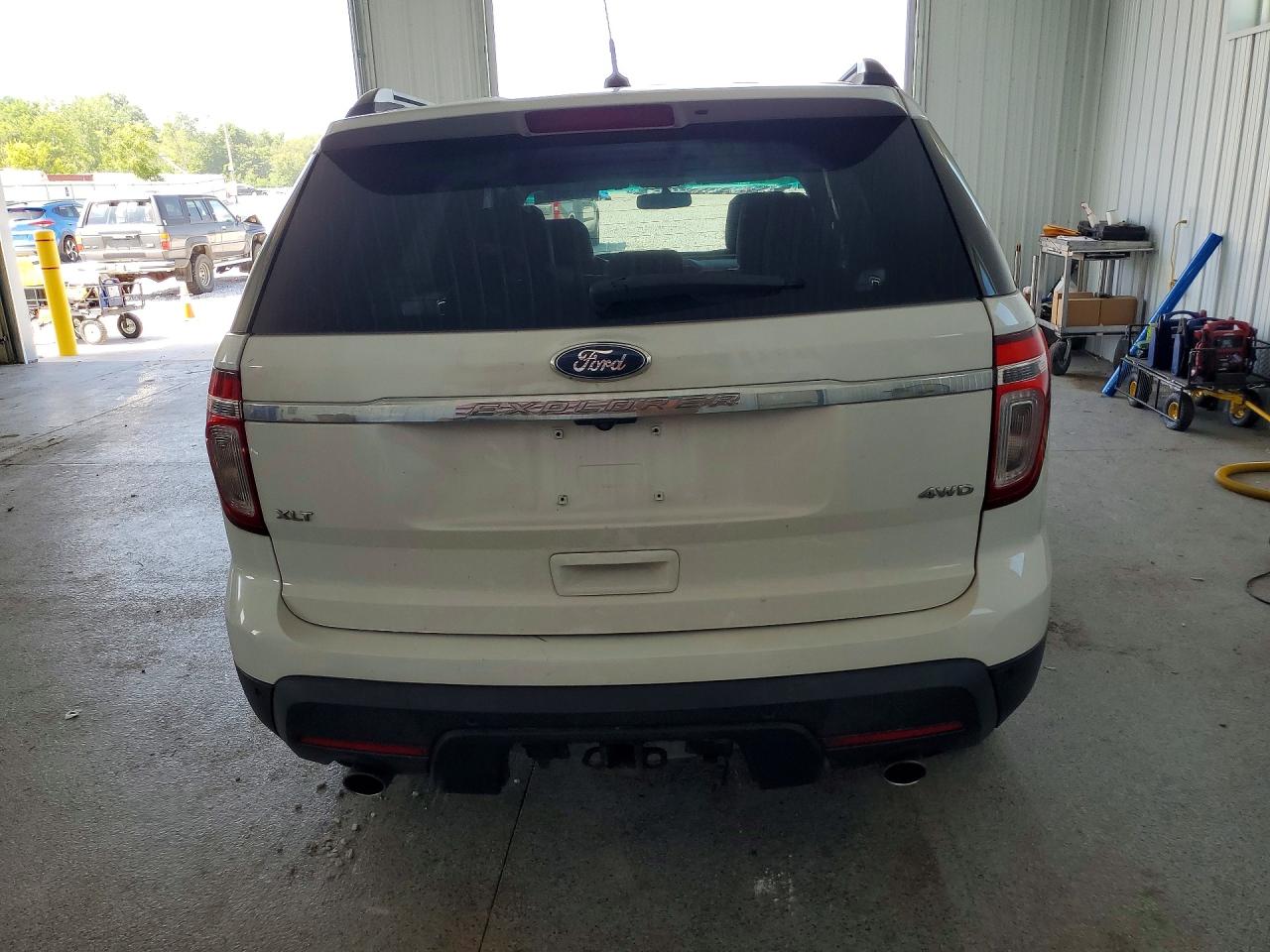 2013 Ford Explorer Xlt Белый vin: 1FM5K8D84DGA62086