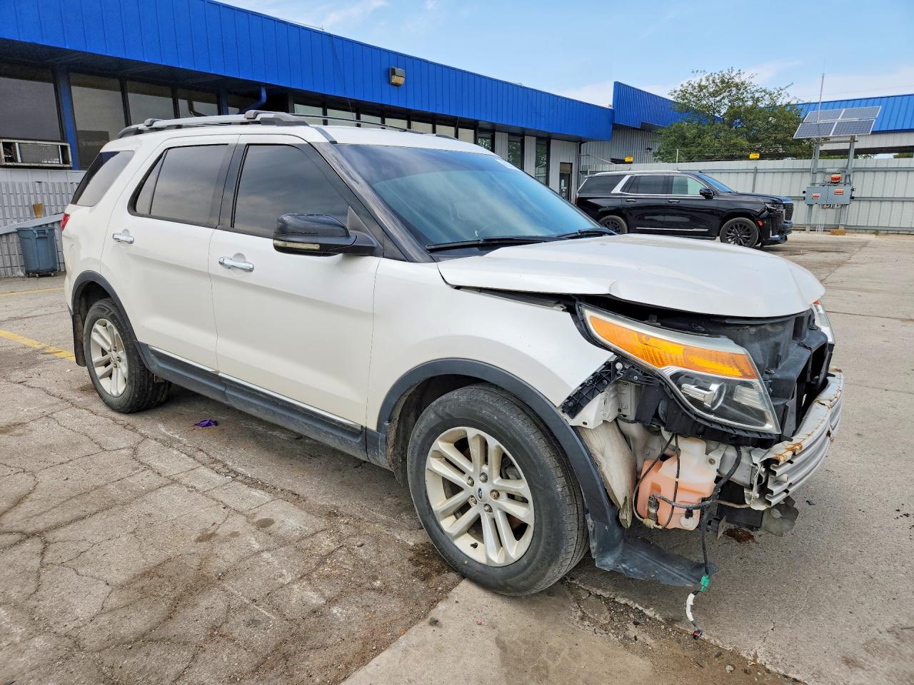 2013 Ford Explorer Xlt White vin: 1FM5K8D84DGA79146