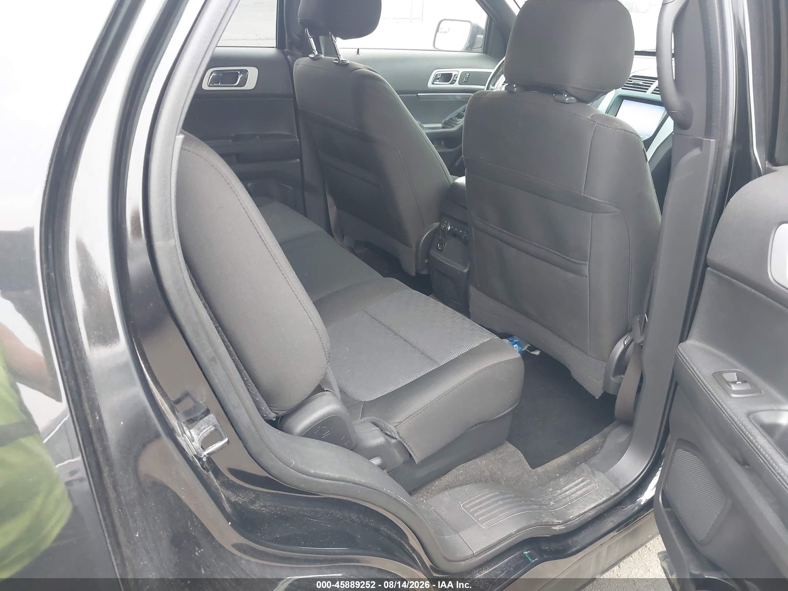 2013 Ford Explorer Xlt Black vin: 1FM5K8D84DGA82791