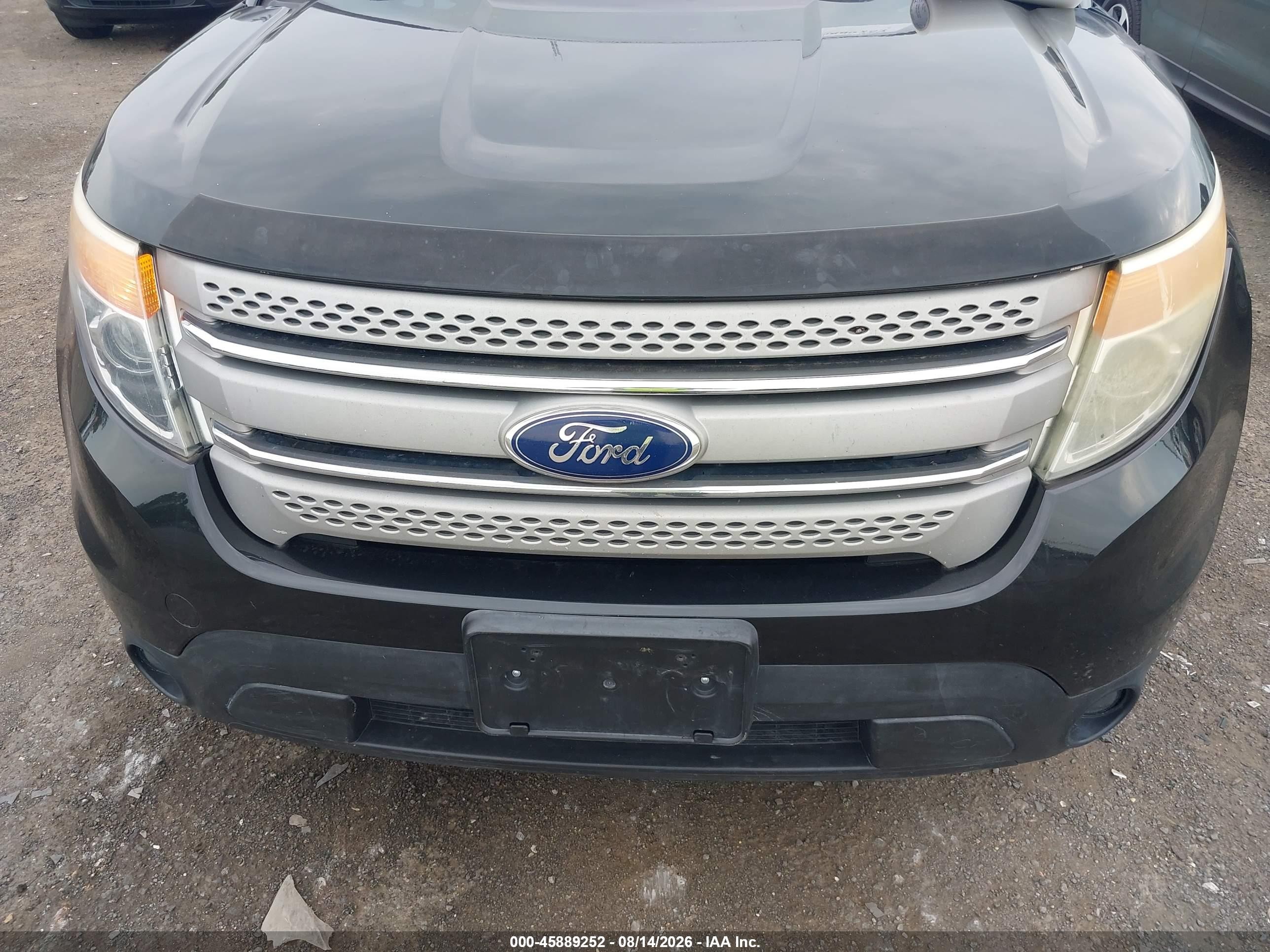 2013 Ford Explorer Xlt Black vin: 1FM5K8D84DGA82791