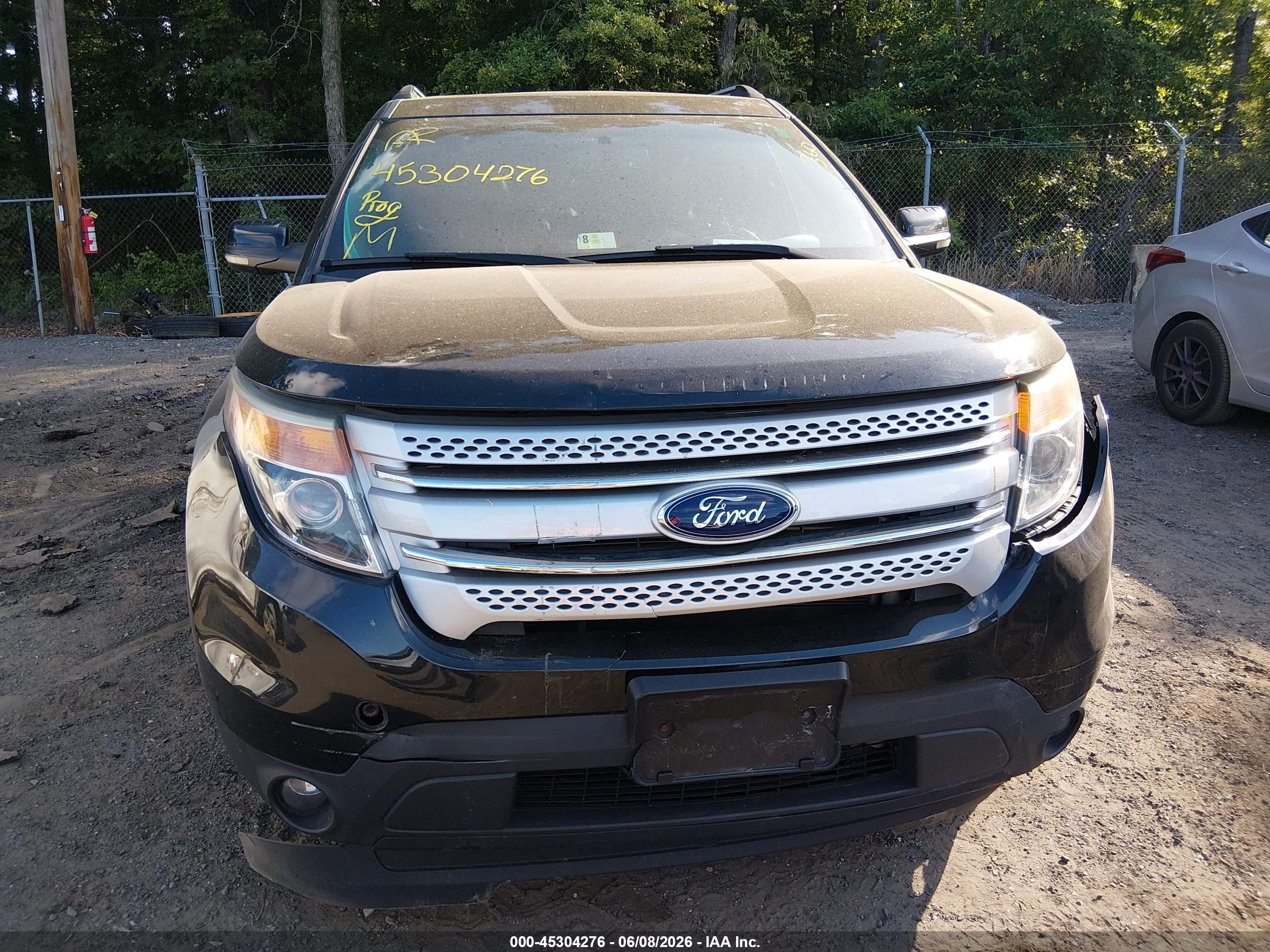 2013 Ford Explorer Xlt Black vin: 1FM5K8D84DGA92043