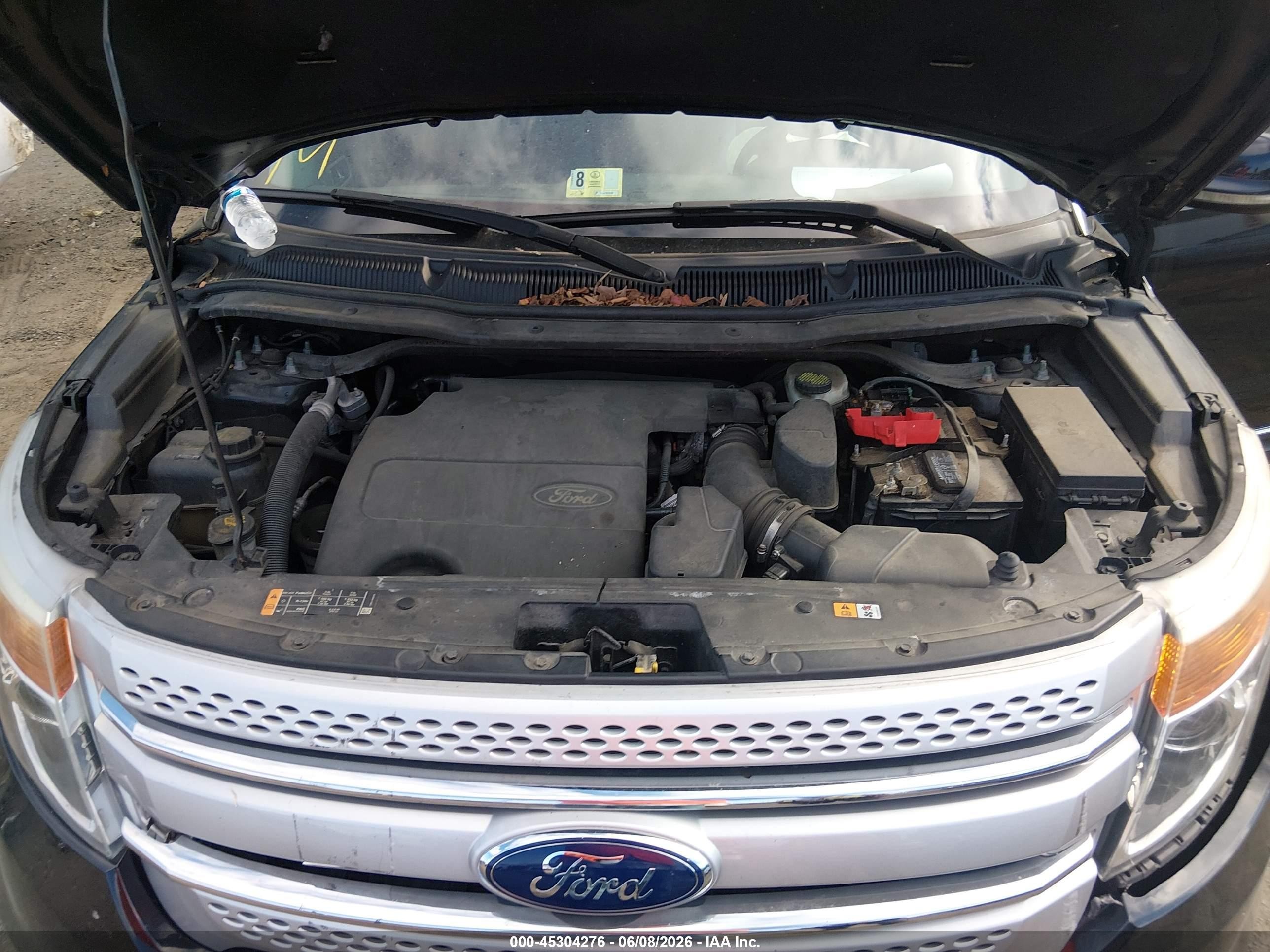 2013 Ford Explorer Xlt Black vin: 1FM5K8D84DGA92043