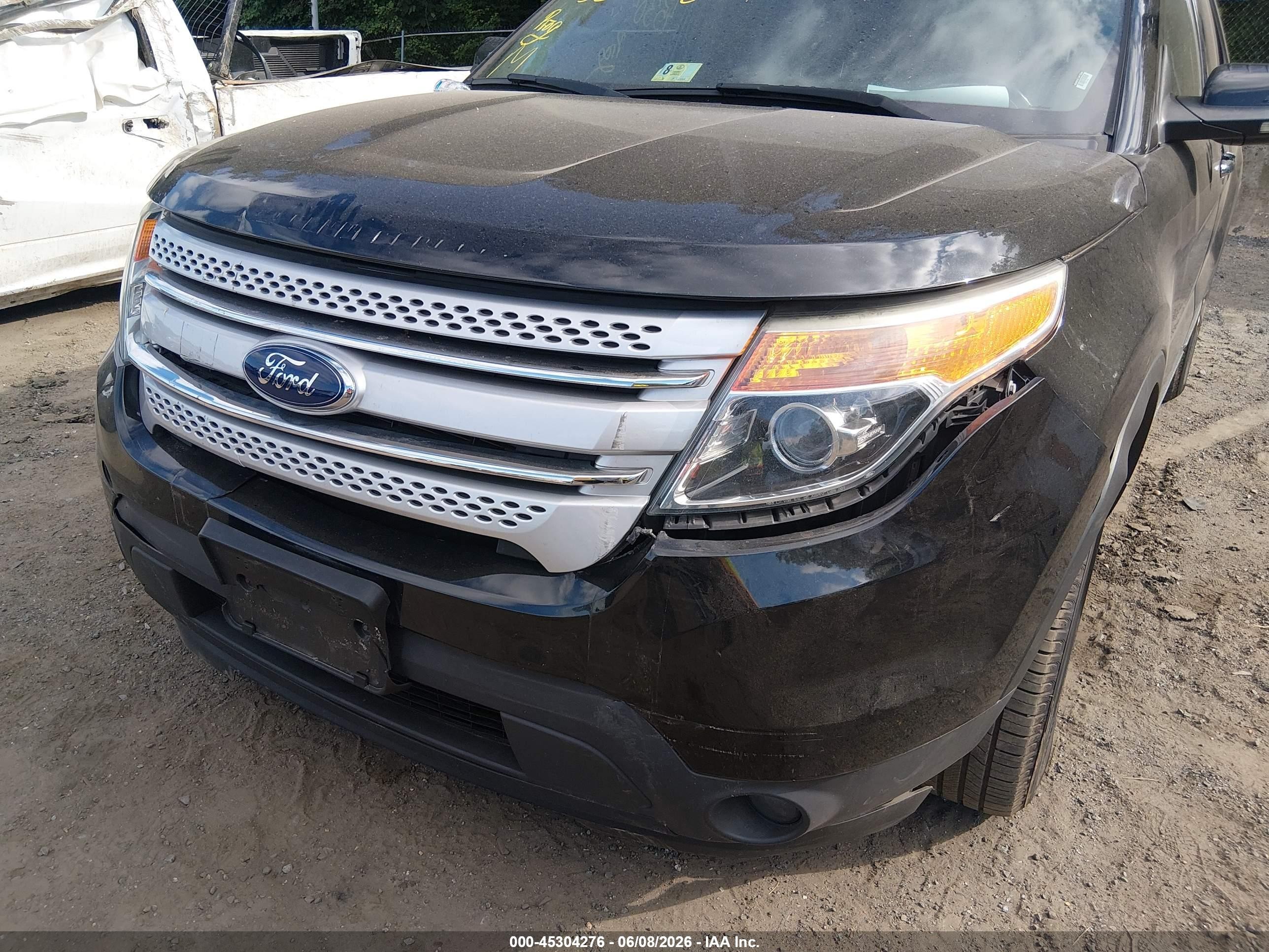 2013 Ford Explorer Xlt Black vin: 1FM5K8D84DGA92043