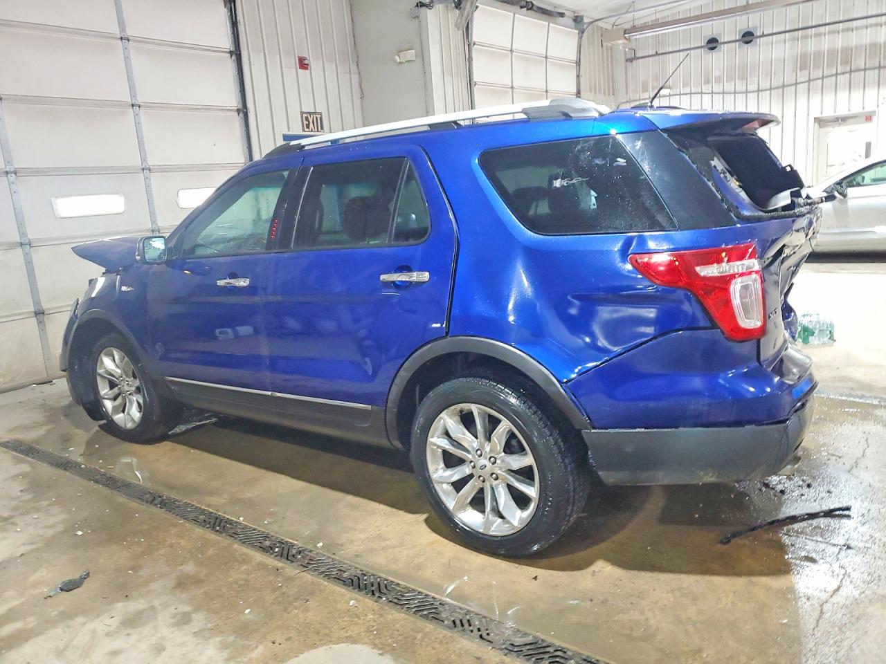 2013 Ford Explorer Xlt Blue vin: 1FM5K8D84DGA95833