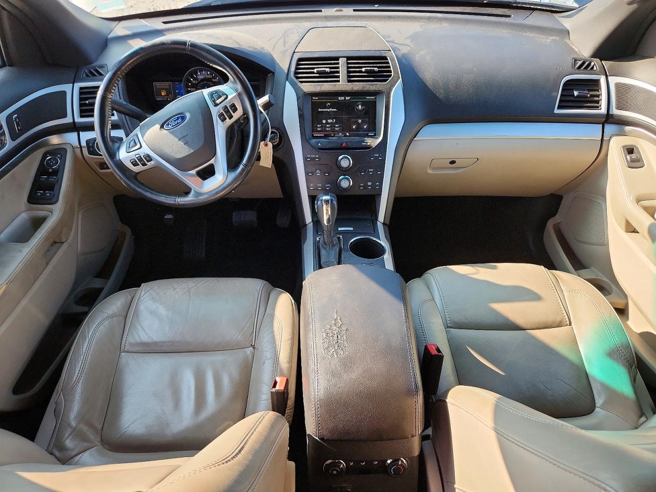 2013 Ford Explorer Xlt Gray vin: 1FM5K8D84DGB07401