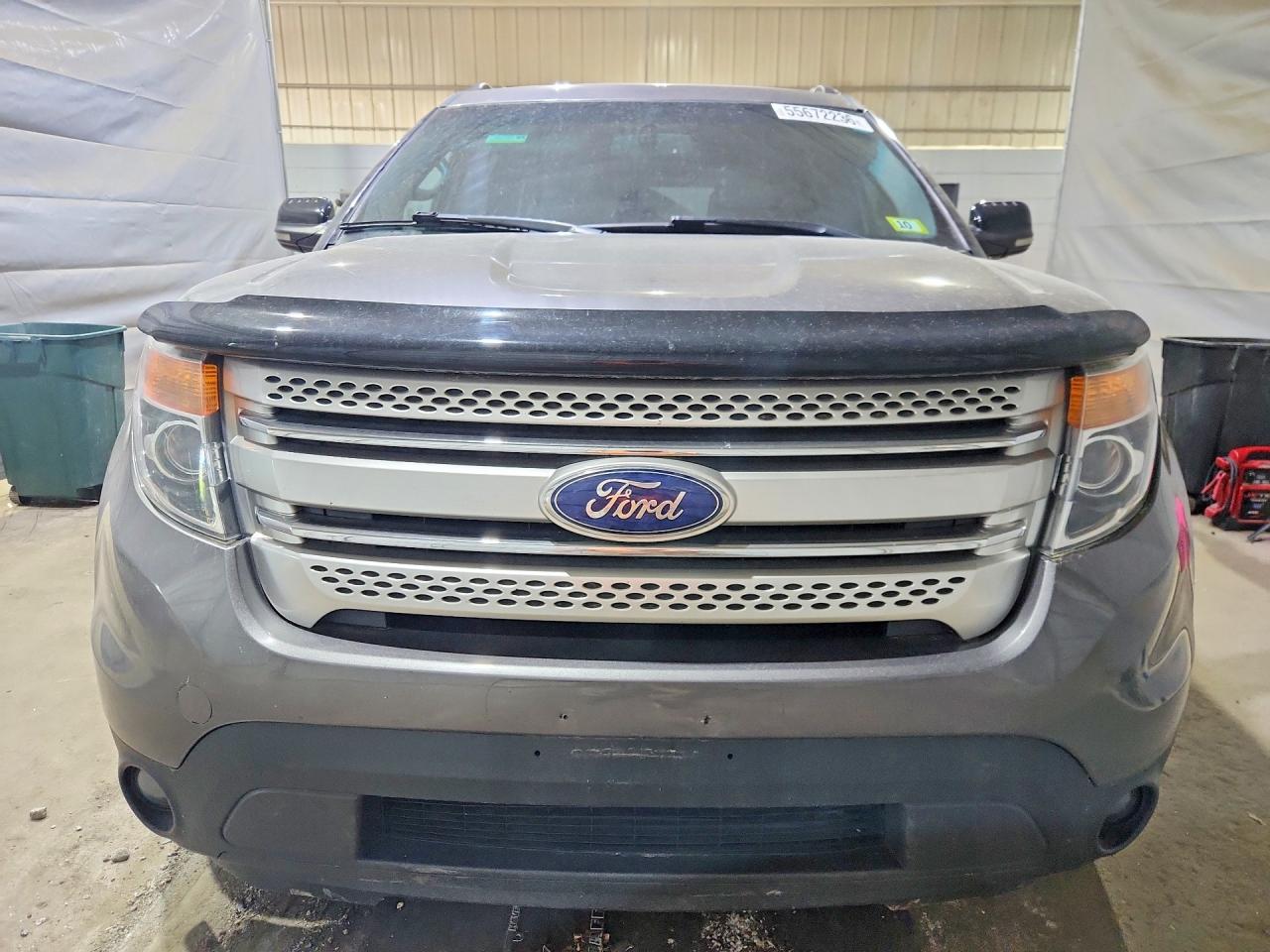 2013 Ford Explorer Xlt Gray vin: 1FM5K8D84DGB11352