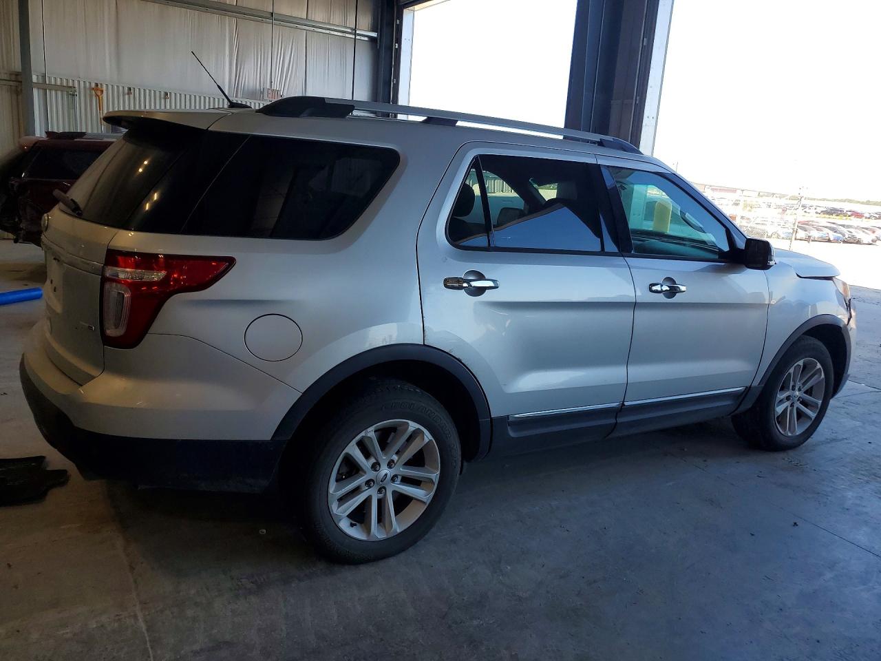 2013 Ford Explorer Xlt Silver vin: 1FM5K8D84DGB35604