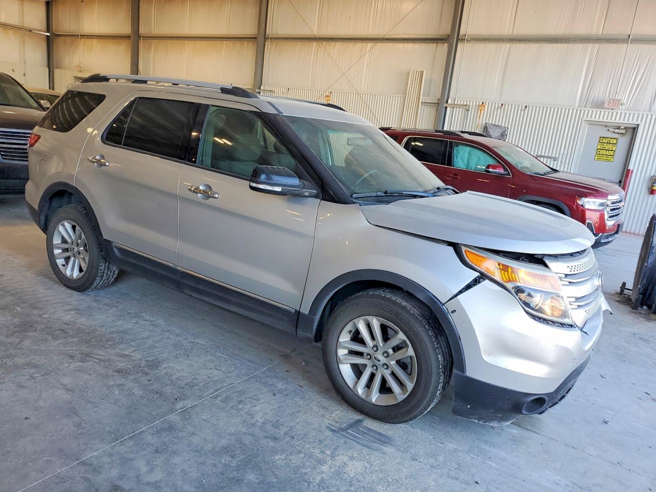 2013 Ford Explorer Xlt Silver vin: 1FM5K8D84DGB35604