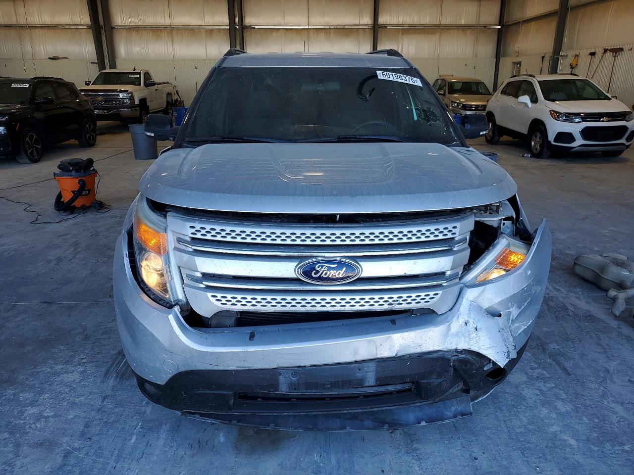 2013 Ford Explorer Xlt Silver vin: 1FM5K8D84DGB35604