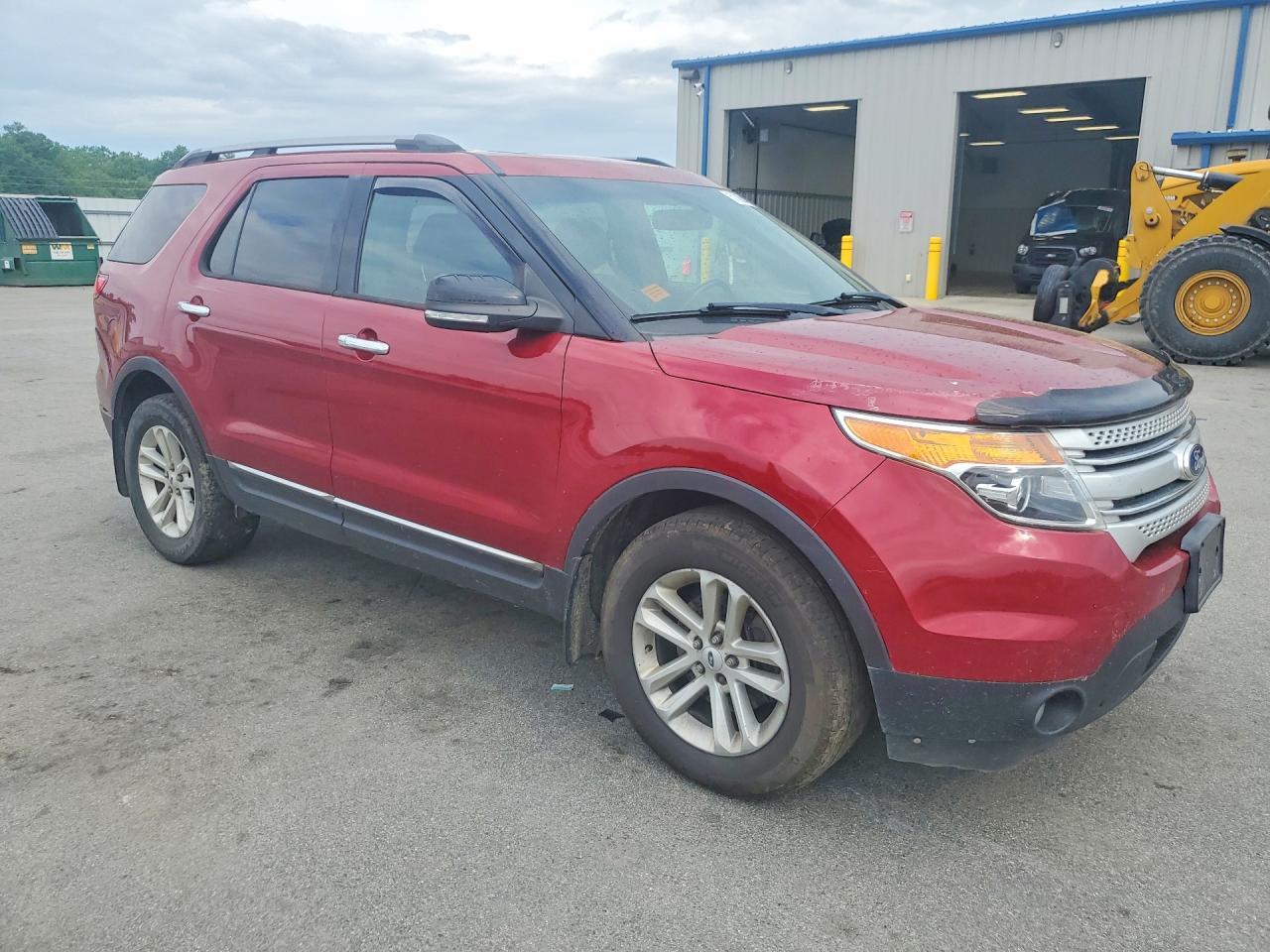 2013 Ford Explorer Xlt Red vin: 1FM5K8D84DGB45744