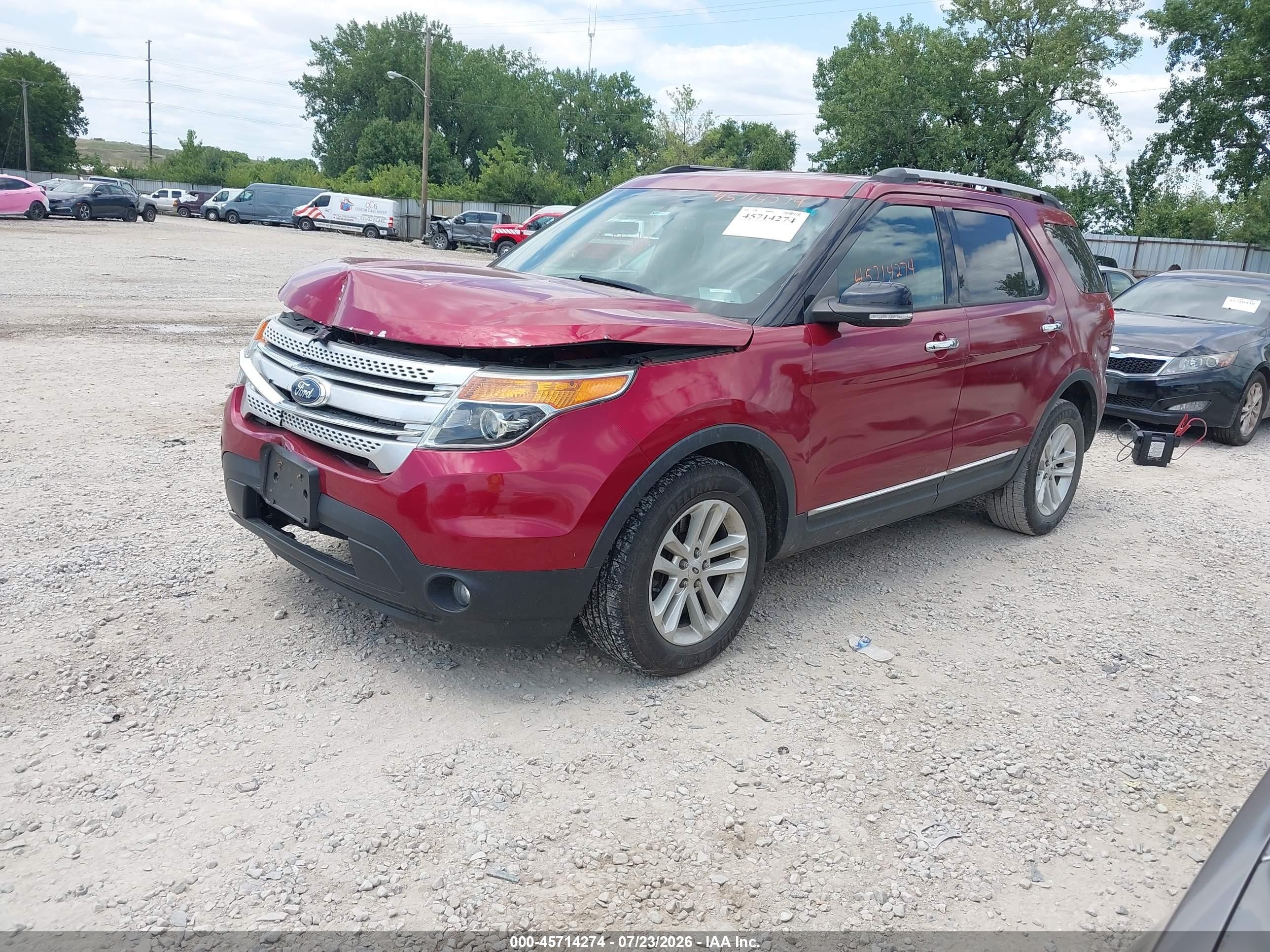 2013 Ford Explorer Xlt Maroon vin: 1FM5K8D84DGB57196