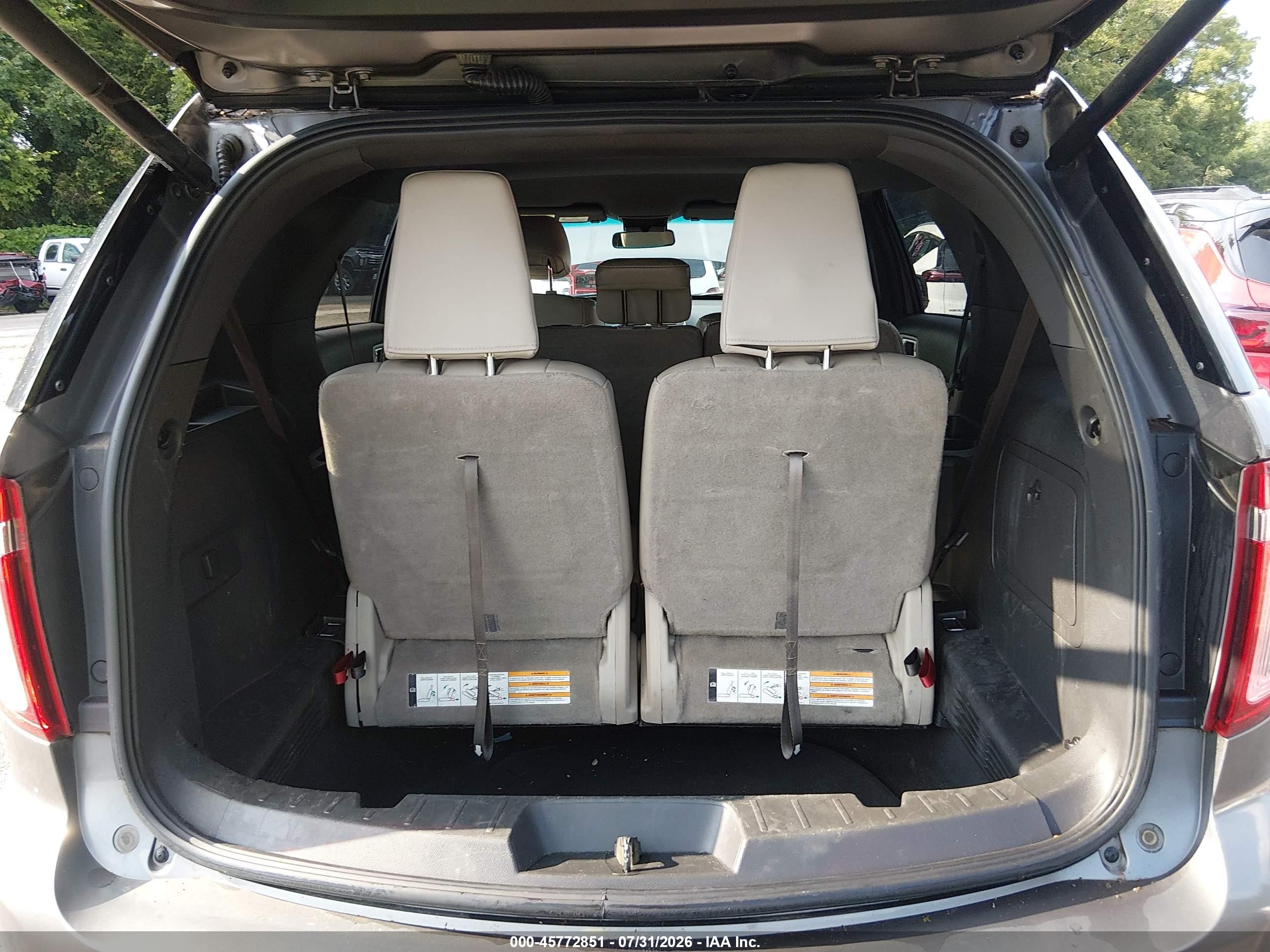 2013 Ford Explorer Xlt Gray vin: 1FM5K8D84DGB58431