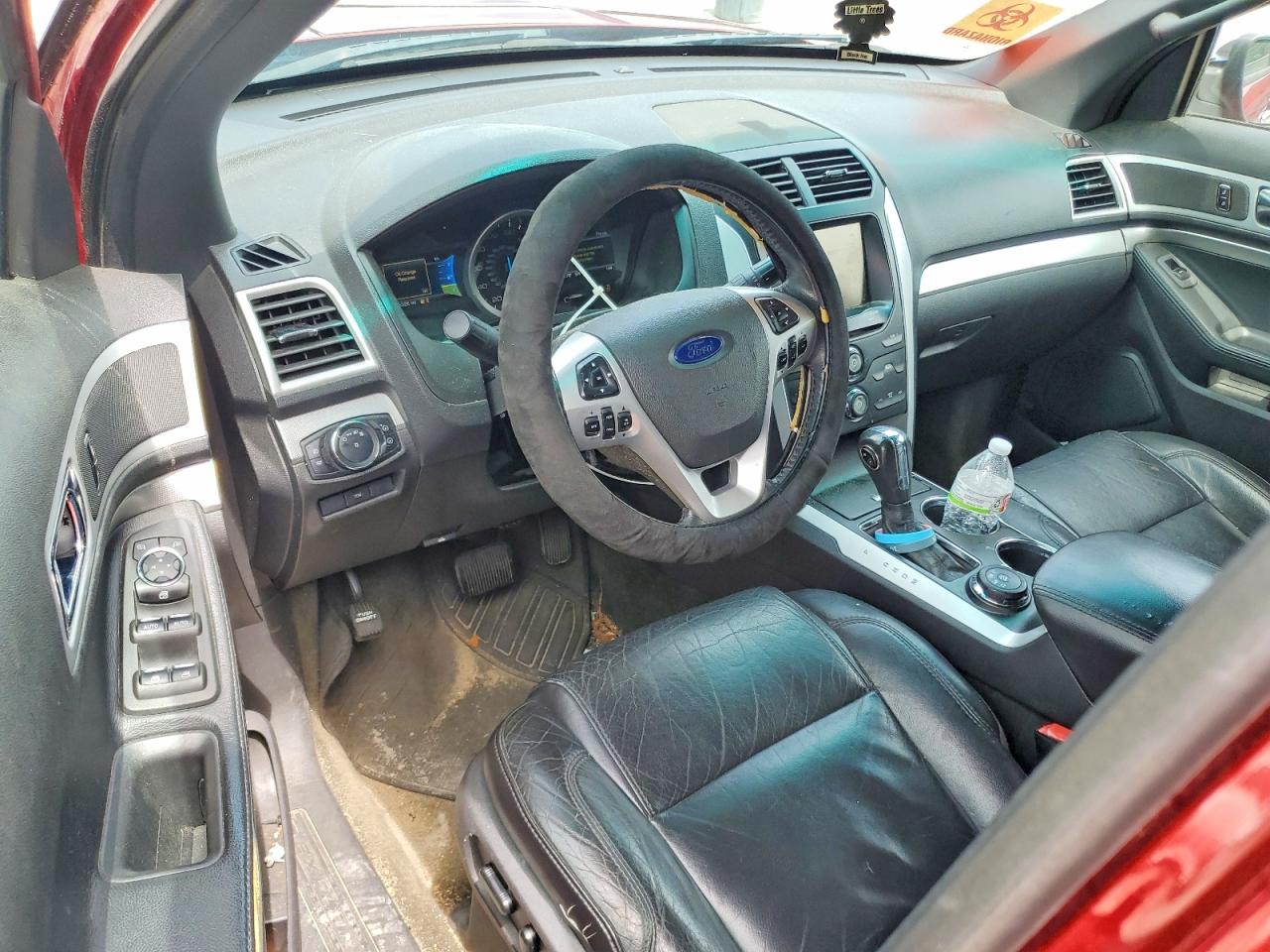 2013 Ford Explorer Xlt Red vin: 1FM5K8D84DGC05943