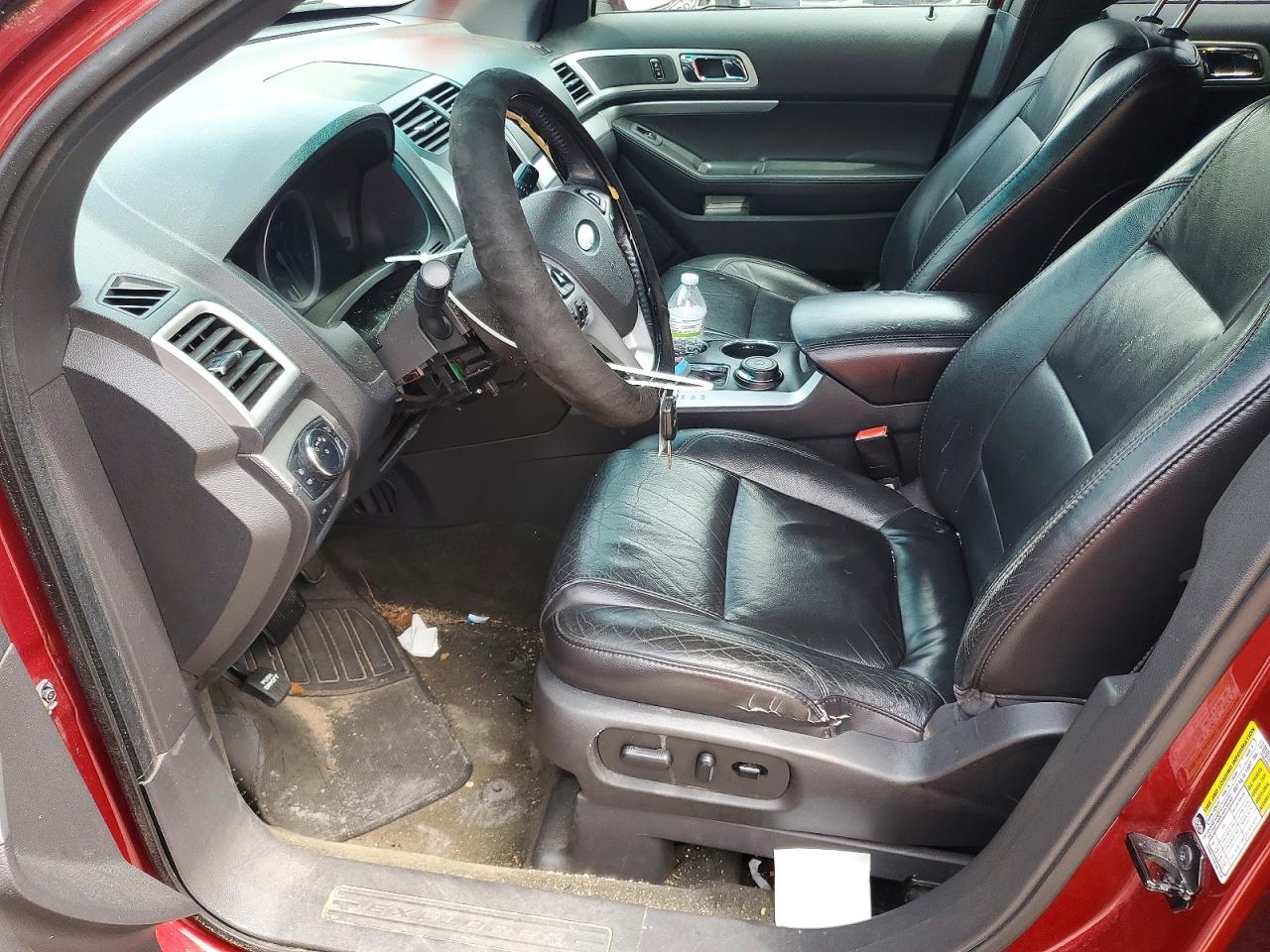 2013 Ford Explorer Xlt Red vin: 1FM5K8D84DGC05943