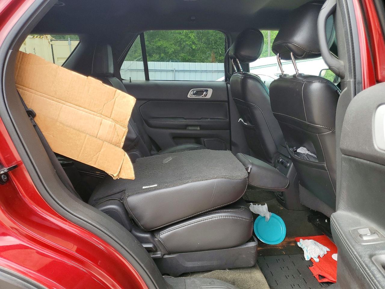 2013 Ford Explorer Xlt Red vin: 1FM5K8D84DGC05943