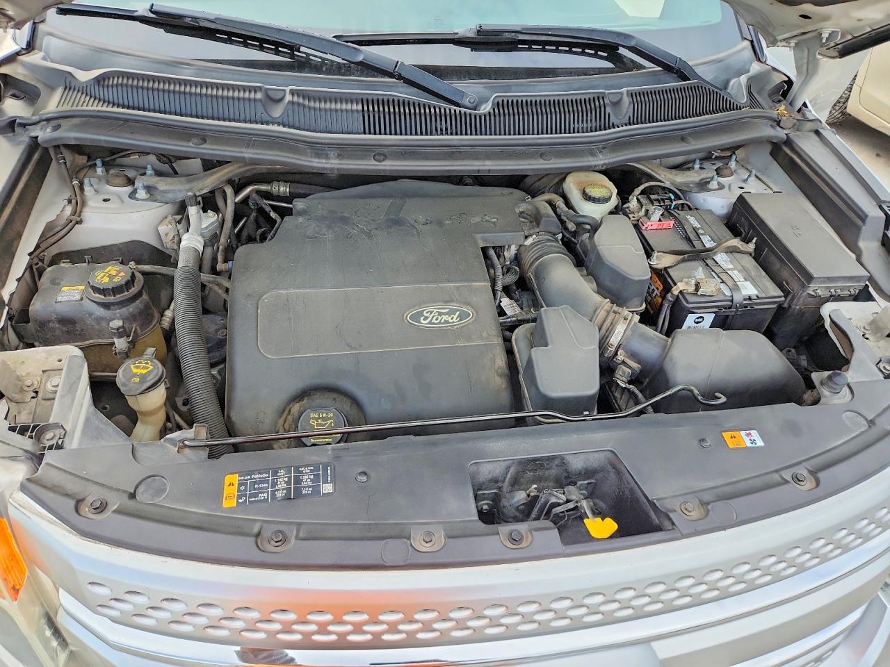2013 Ford Explorer Xlt Silver vin: 1FM5K8D84DGC10690