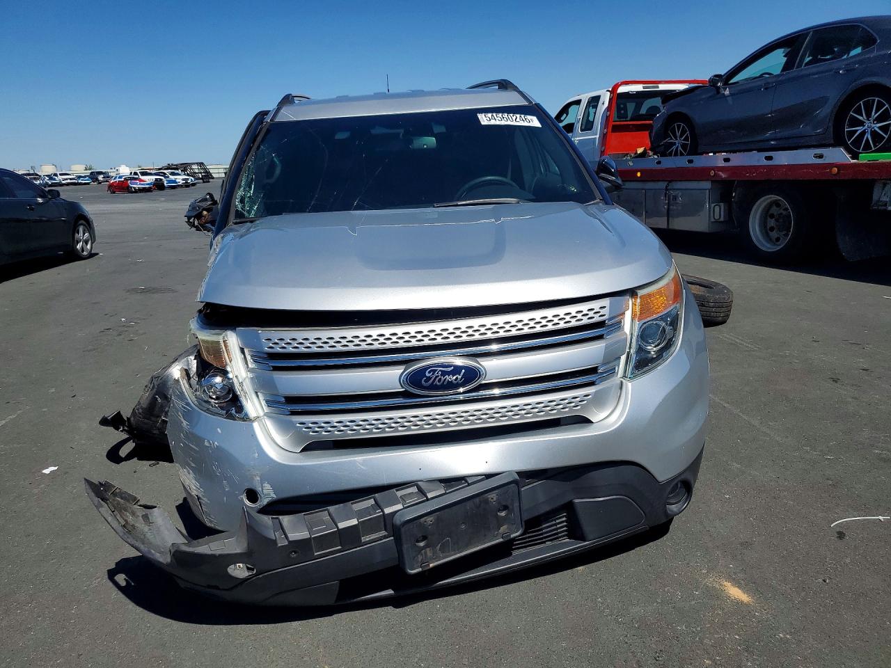 2013 Ford Explorer Xlt Silver vin: 1FM5K8D84DGC10771