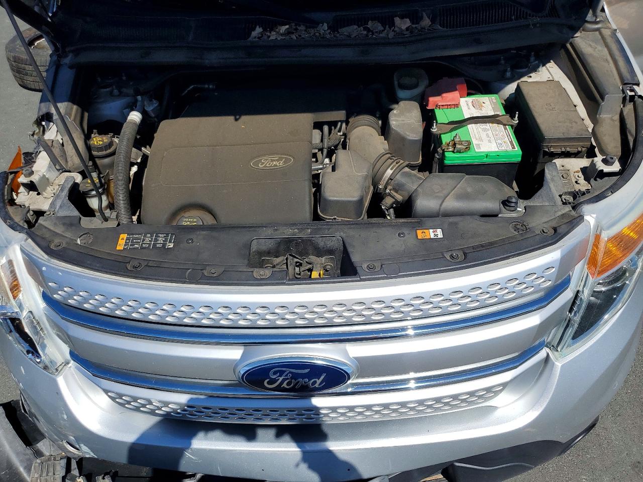 2013 Ford Explorer Xlt Silver vin: 1FM5K8D84DGC10771