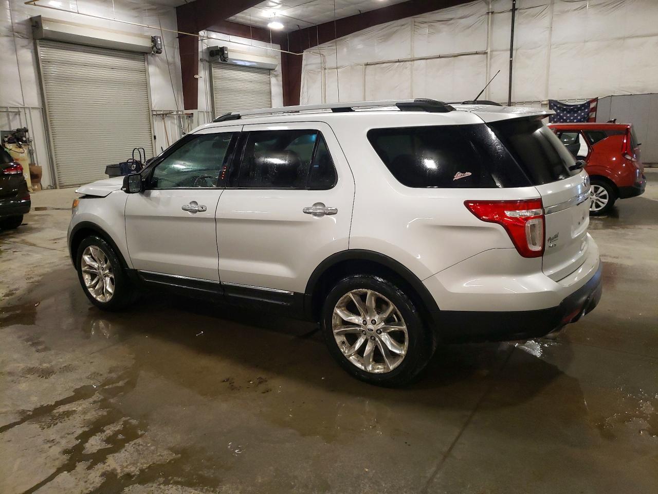 2013 Ford Explorer Xlt Silver vin: 1FM5K8D84DGC16943