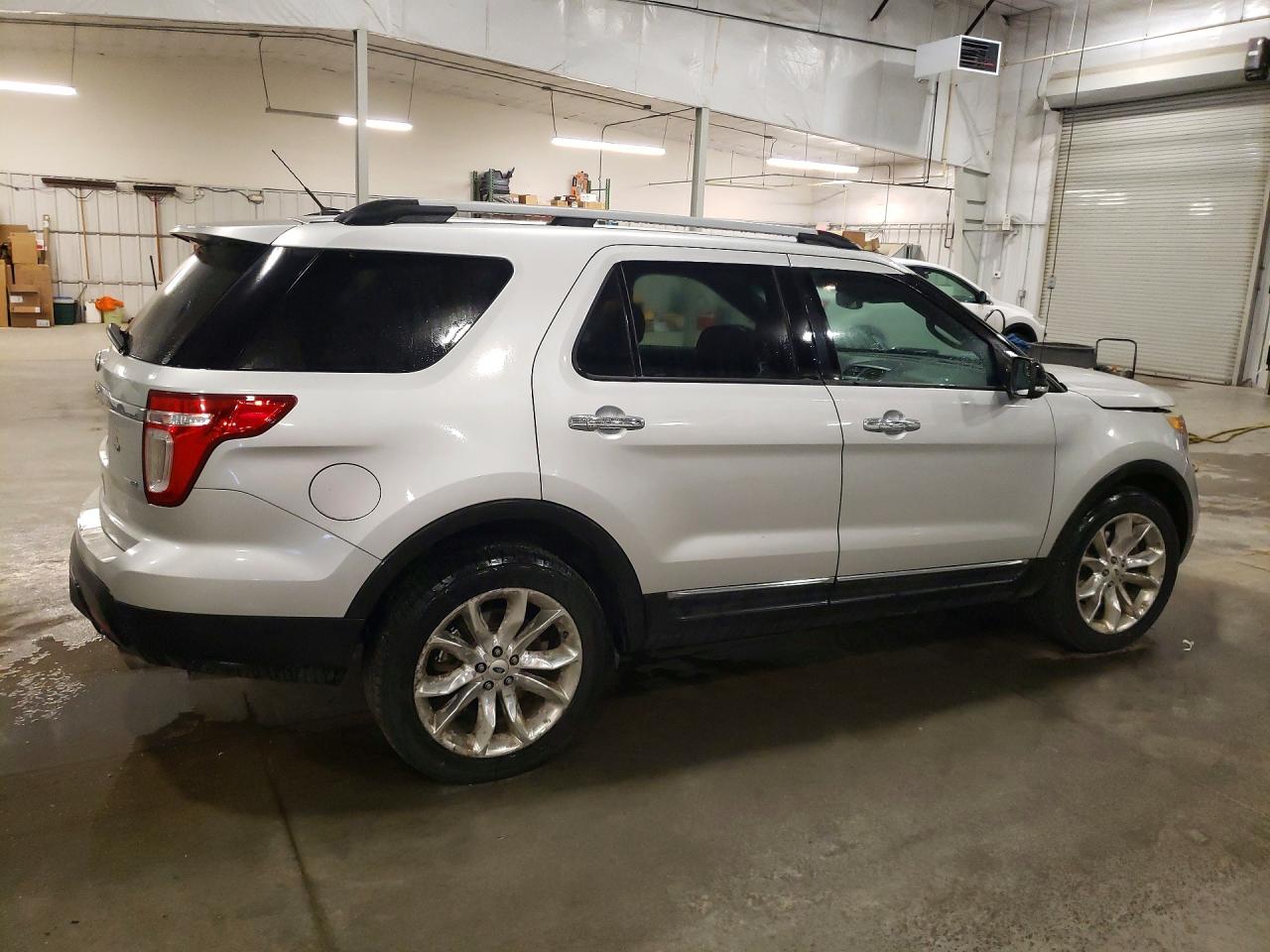 2013 Ford Explorer Xlt Silver vin: 1FM5K8D84DGC16943