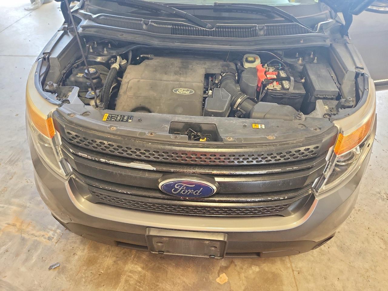 2013 Ford Explorer Xlt Gray vin: 1FM5K8D84DGC35122