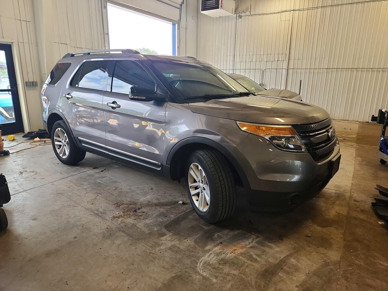 2013 Ford Explorer Xlt Gray vin: 1FM5K8D84DGC35122