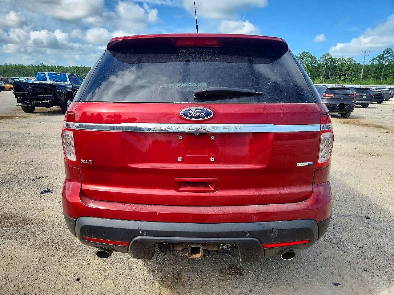 2013 Ford Explorer Xlt Бордовый vin: 1FM5K8D84DGC52390