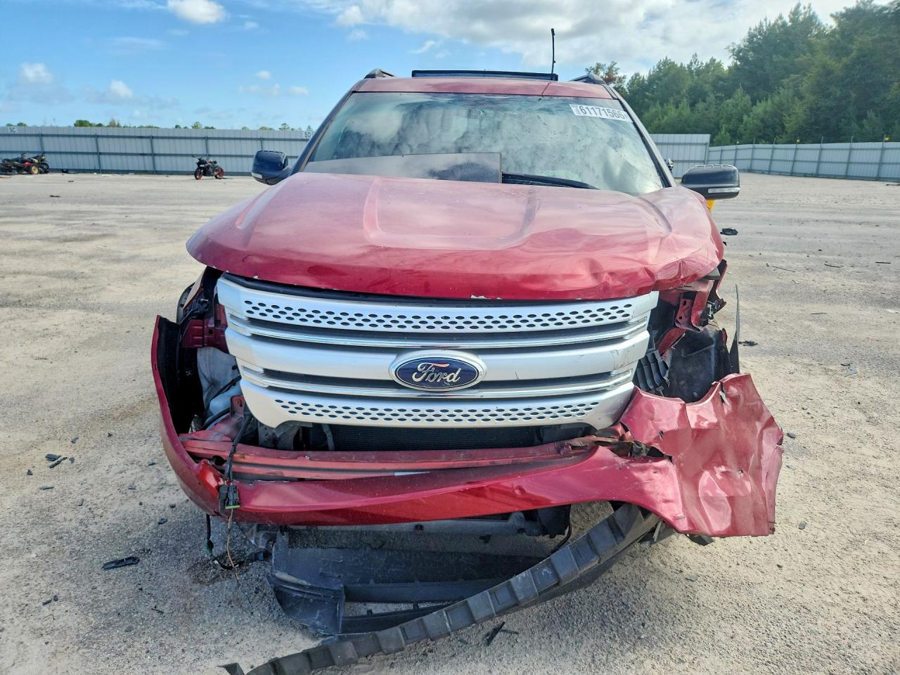 2013 Ford Explorer Xlt Бордовый vin: 1FM5K8D84DGC52390