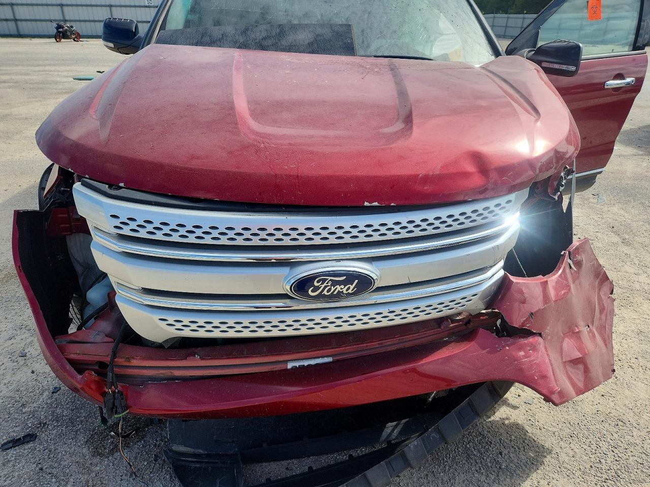 2013 Ford Explorer Xlt Бордовый vin: 1FM5K8D84DGC52390