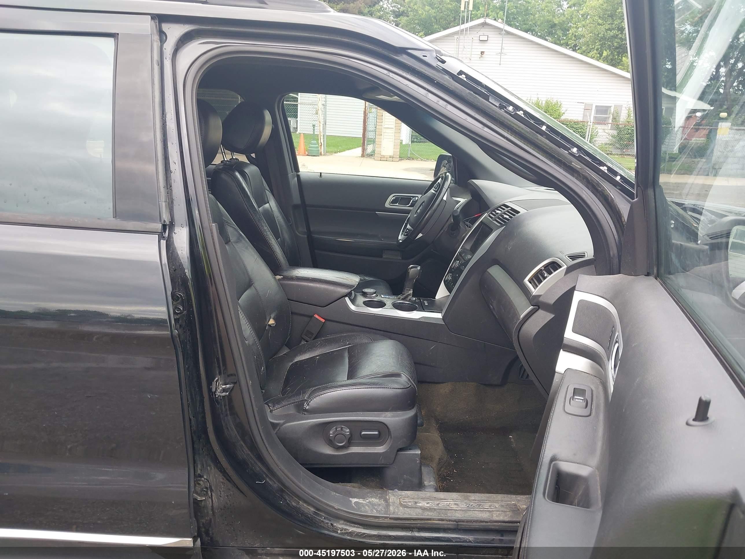 2013 Ford Explorer Xlt Black vin: 1FM5K8D84DGC53362