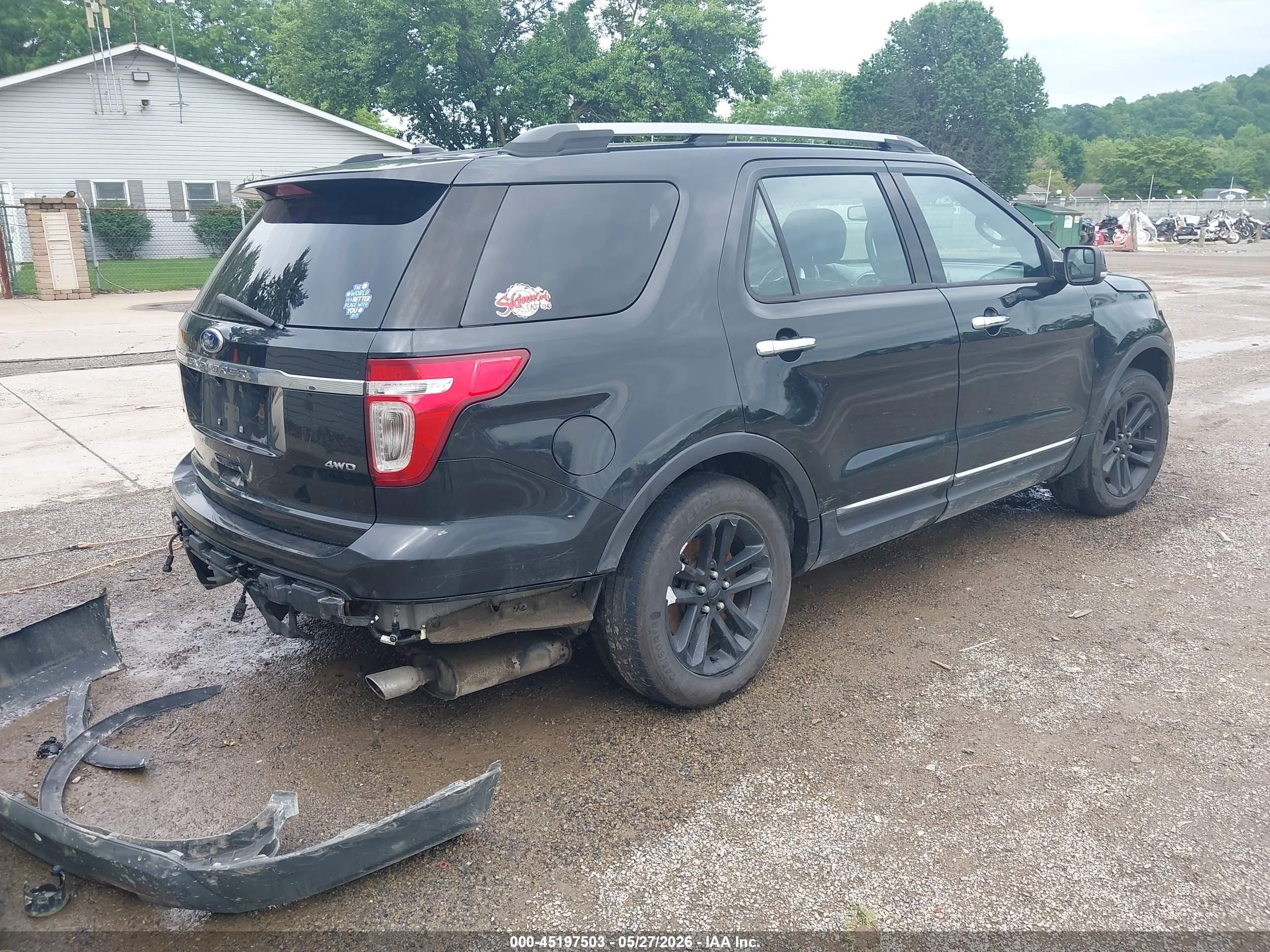 2013 Ford Explorer Xlt Black vin: 1FM5K8D84DGC53362