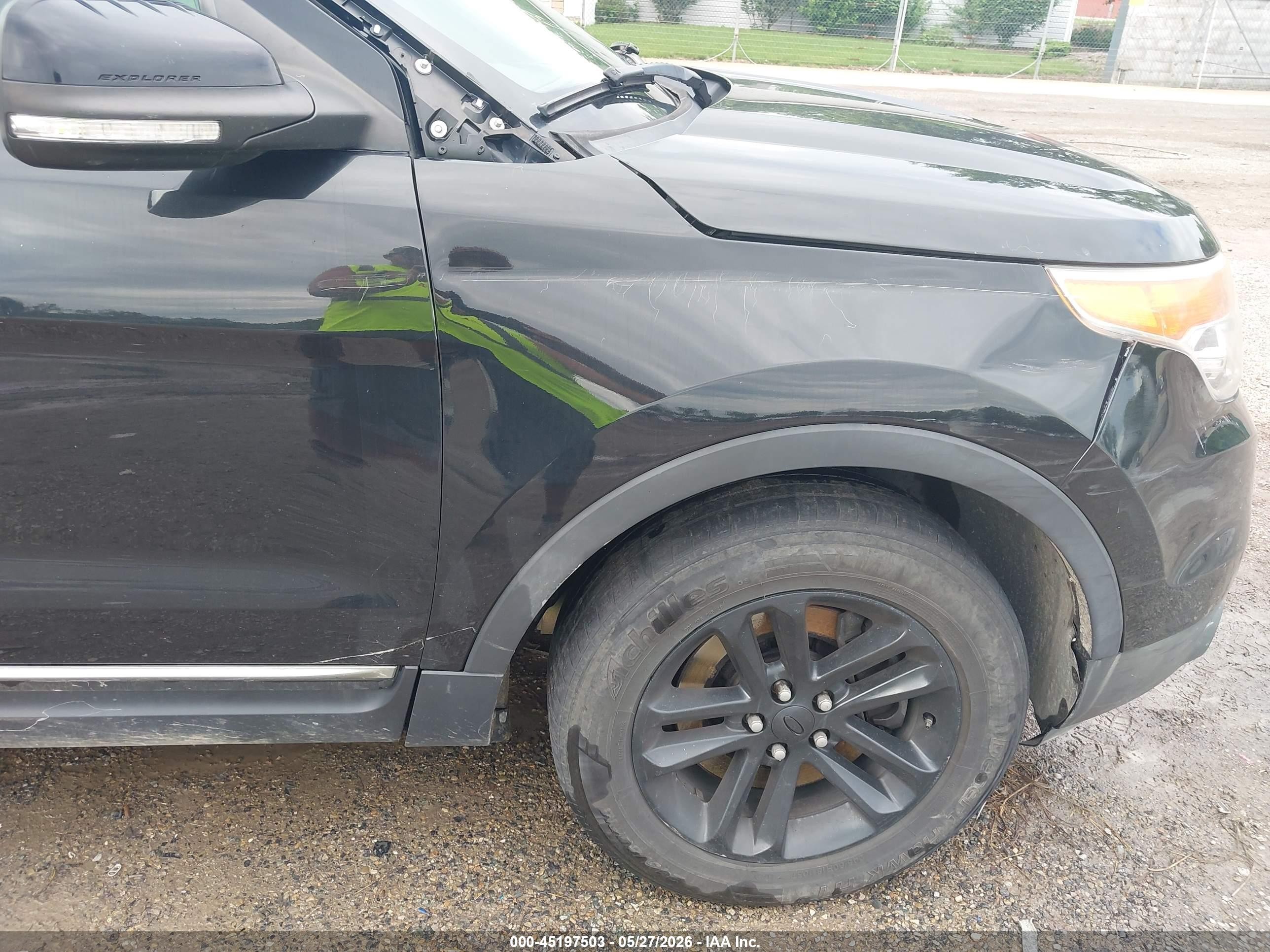 2013 Ford Explorer Xlt Black vin: 1FM5K8D84DGC53362