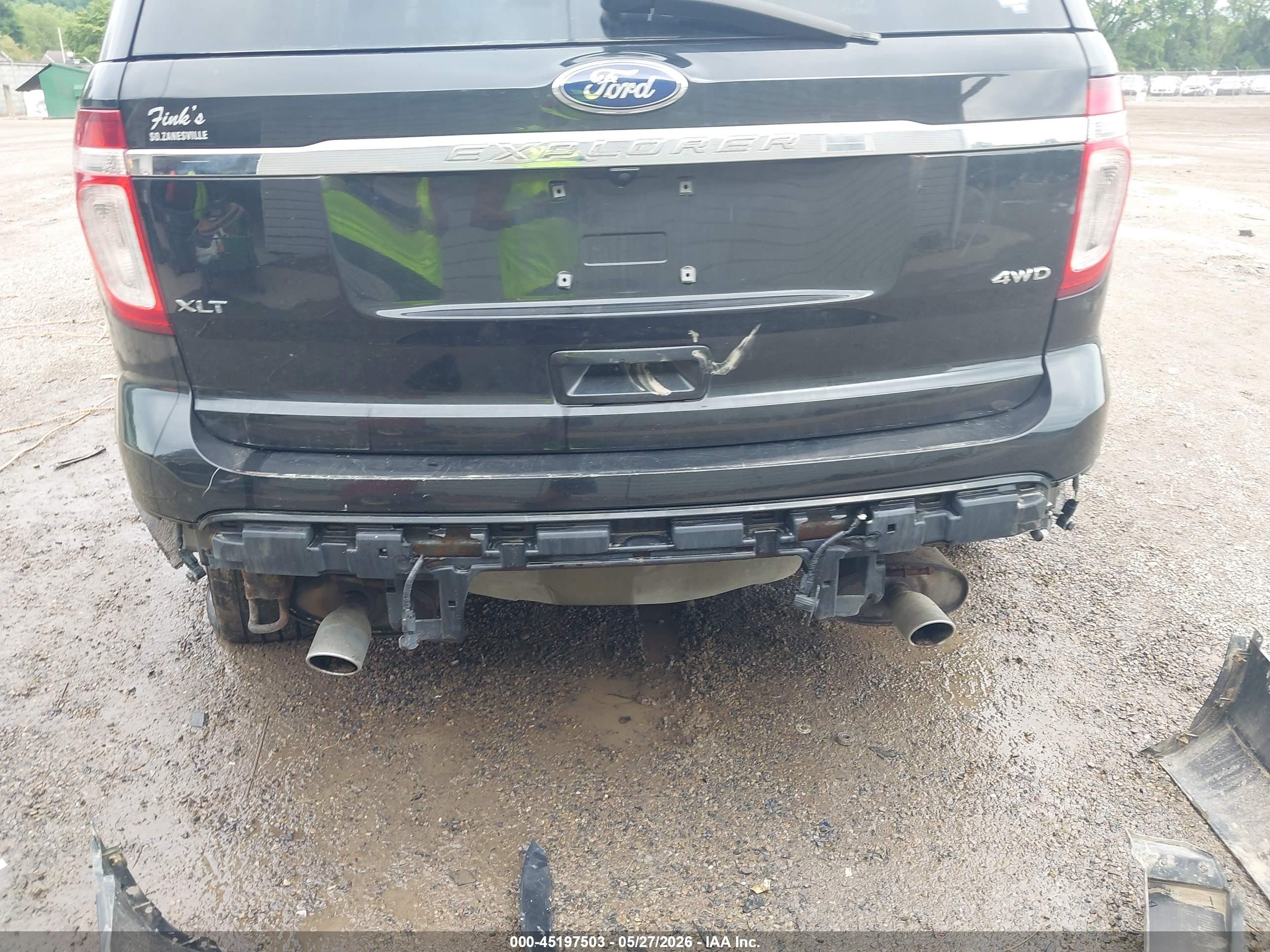 2013 Ford Explorer Xlt Black vin: 1FM5K8D84DGC53362