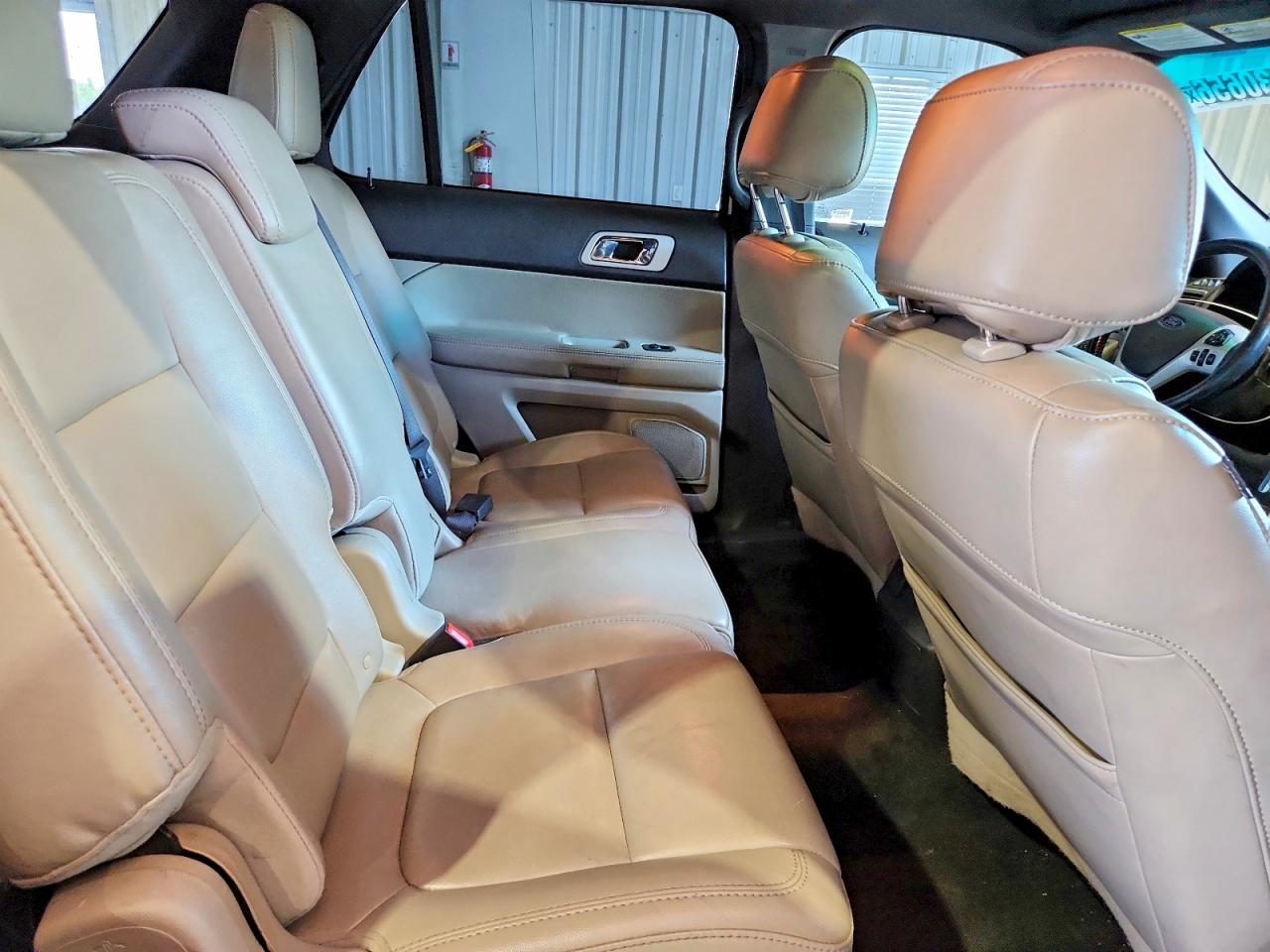 2013 Ford Explorer Xlt White vin: 1FM5K8D84DGC66824