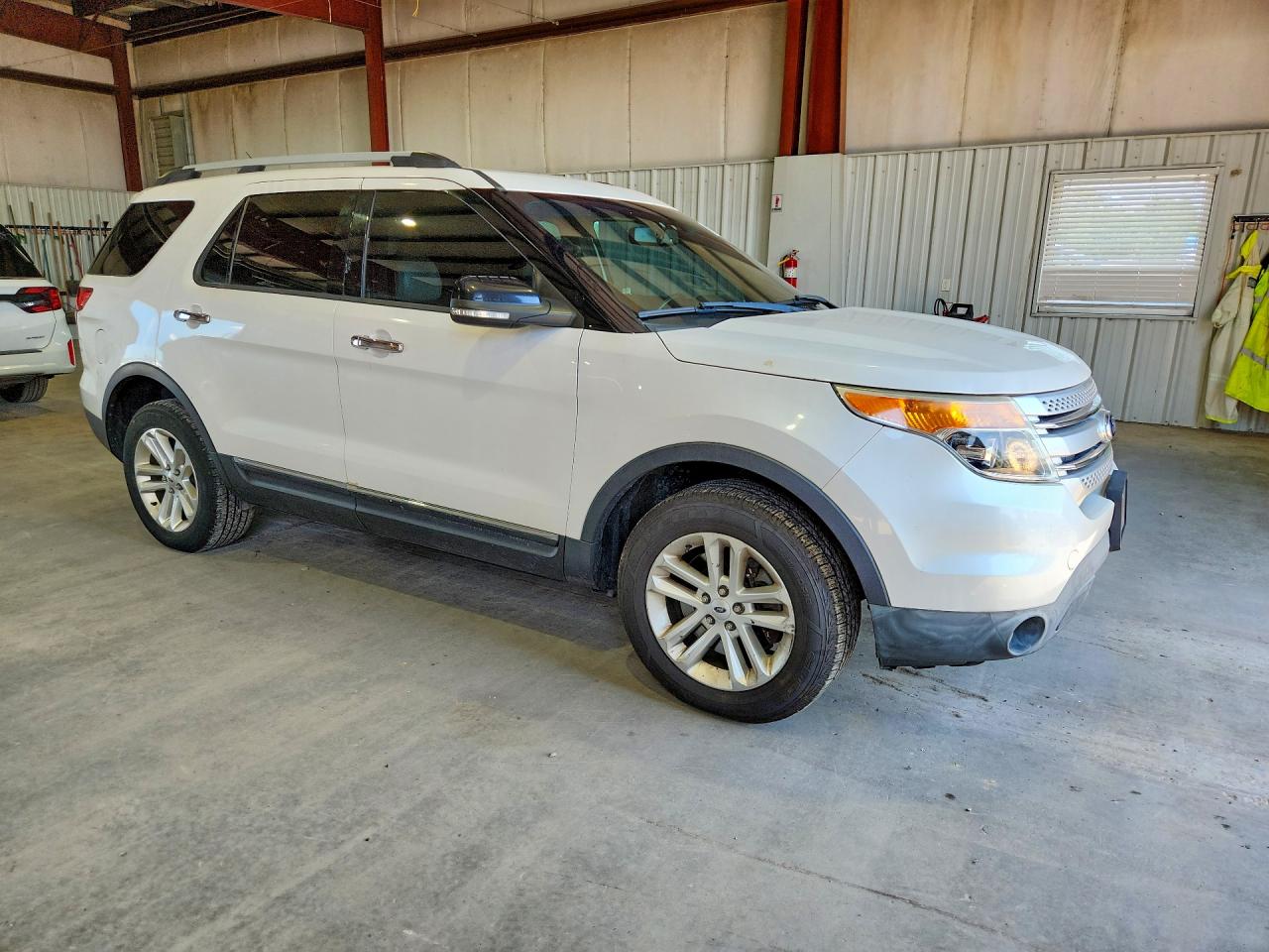 2013 Ford Explorer Xlt White vin: 1FM5K8D84DGC66824