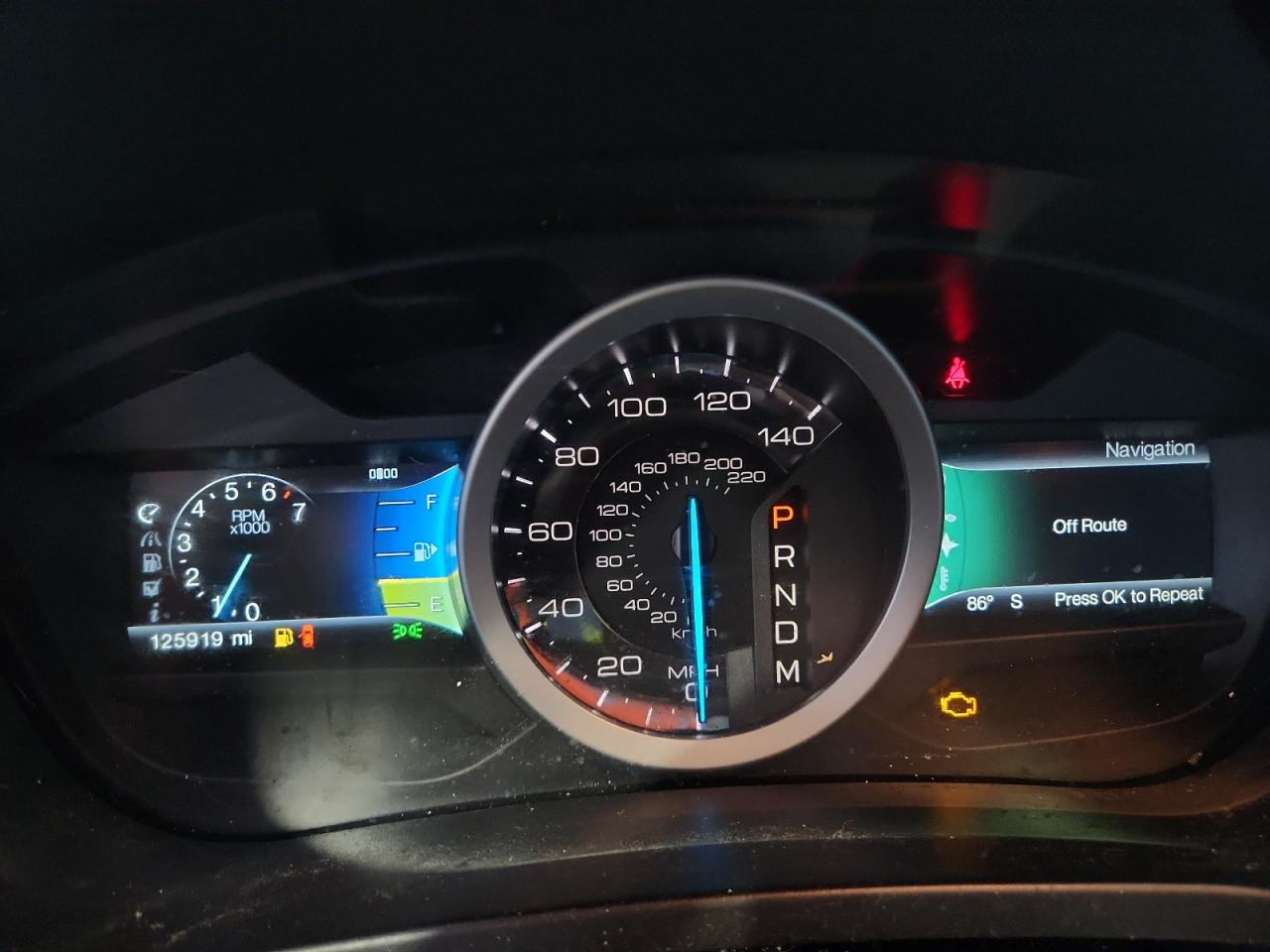 2013 Ford Explorer Xlt White vin: 1FM5K8D84DGC66824 Damage: Warning Light - Engine, On, Unacceptable