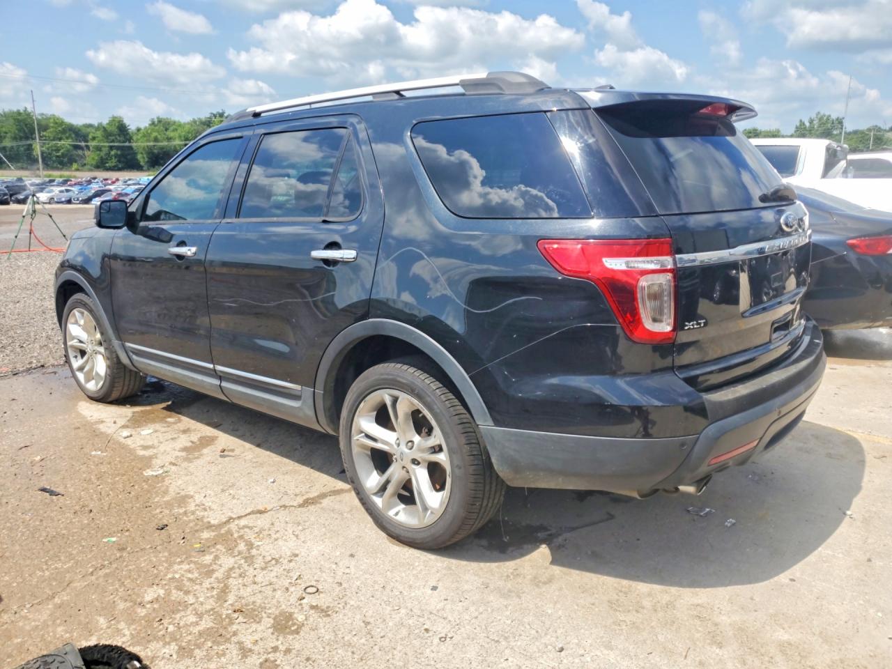 2013 Ford Explorer Xlt Черный vin: 1FM5K8D84DGC79153