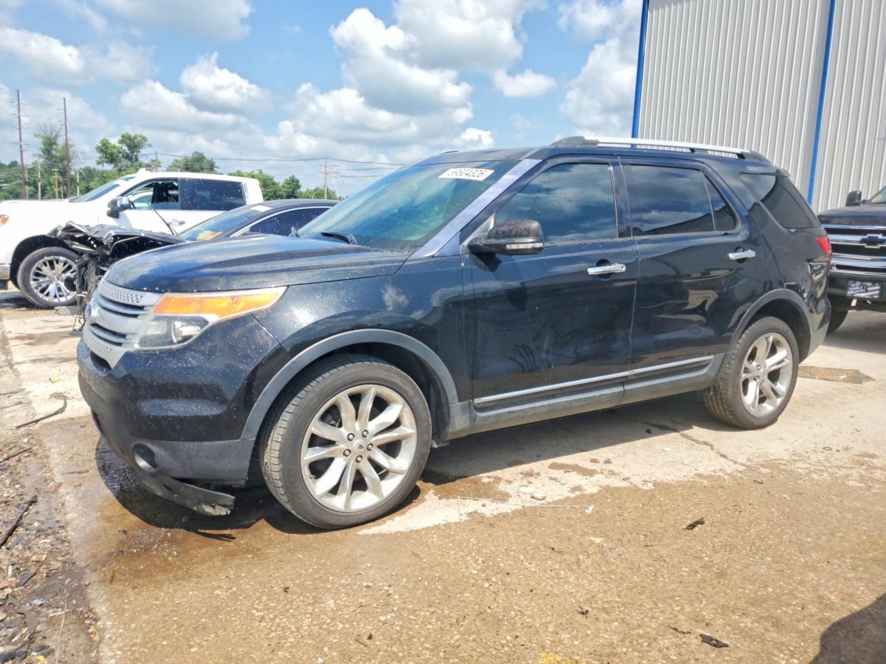 2013 Ford Explorer Xlt Black vin: 1FM5K8D84DGC79153