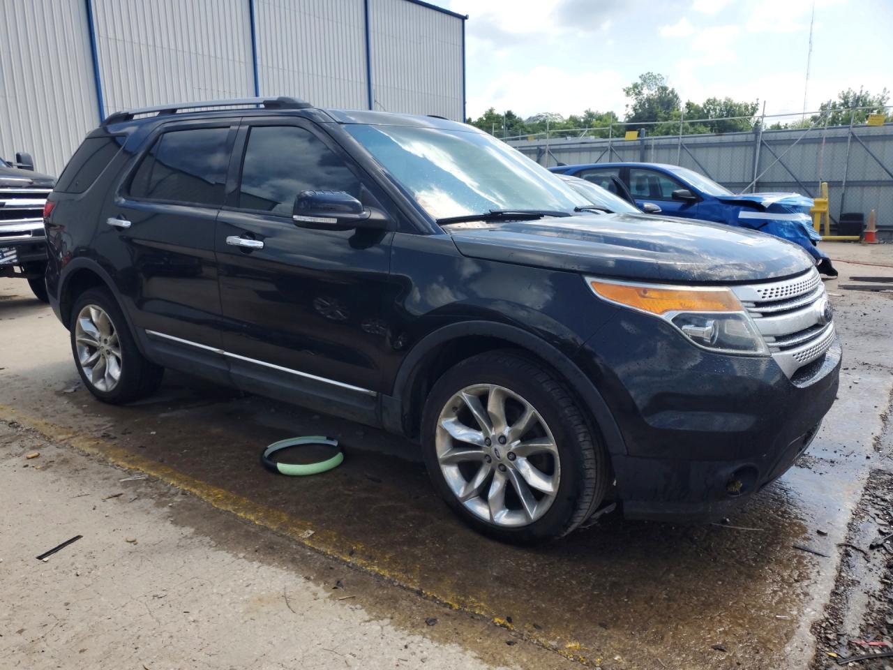 2013 Ford Explorer Xlt Черный vin: 1FM5K8D84DGC79153