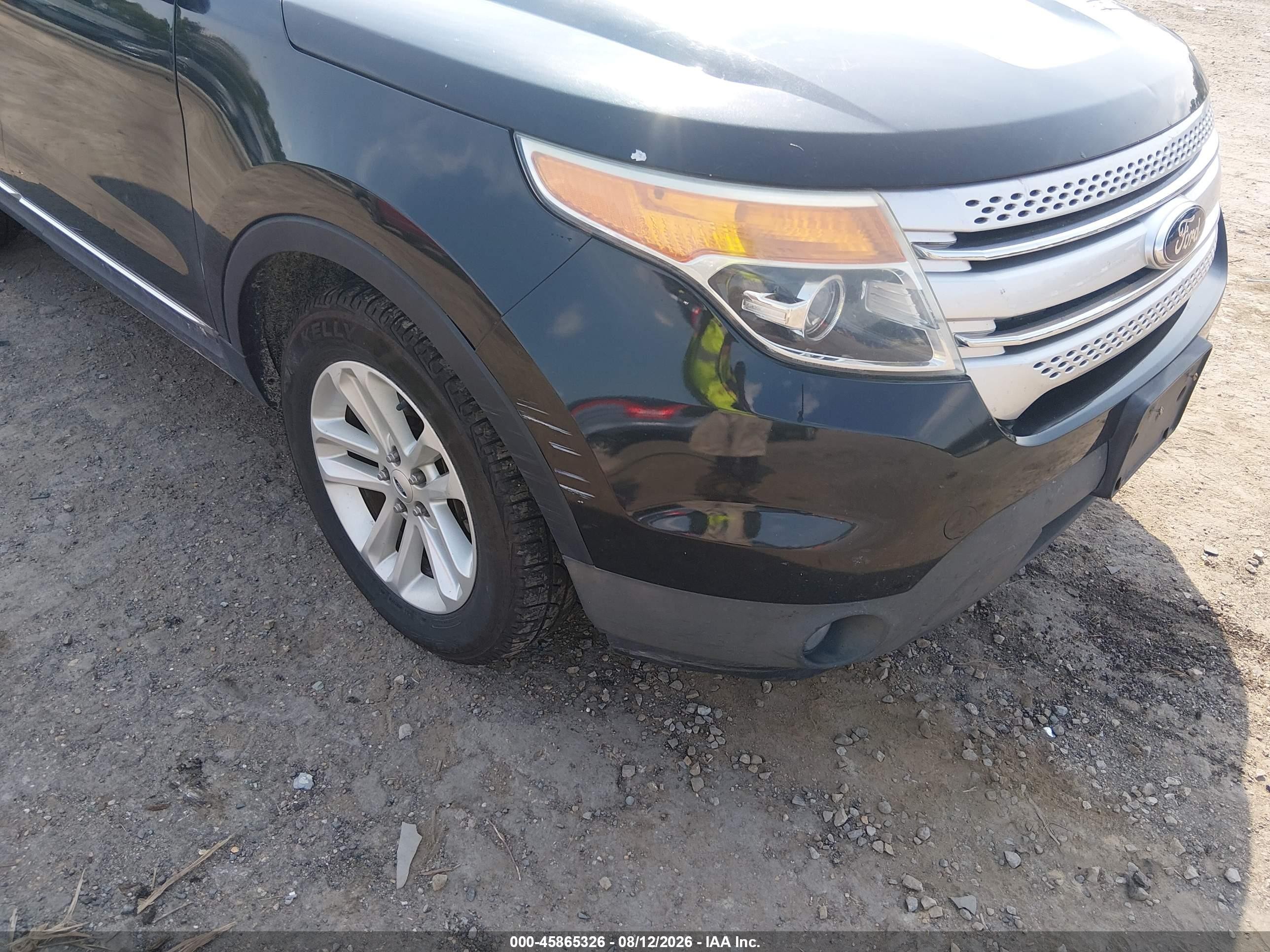 2013 Ford Explorer Xlt Black vin: 1FM5K8D84DGC83283