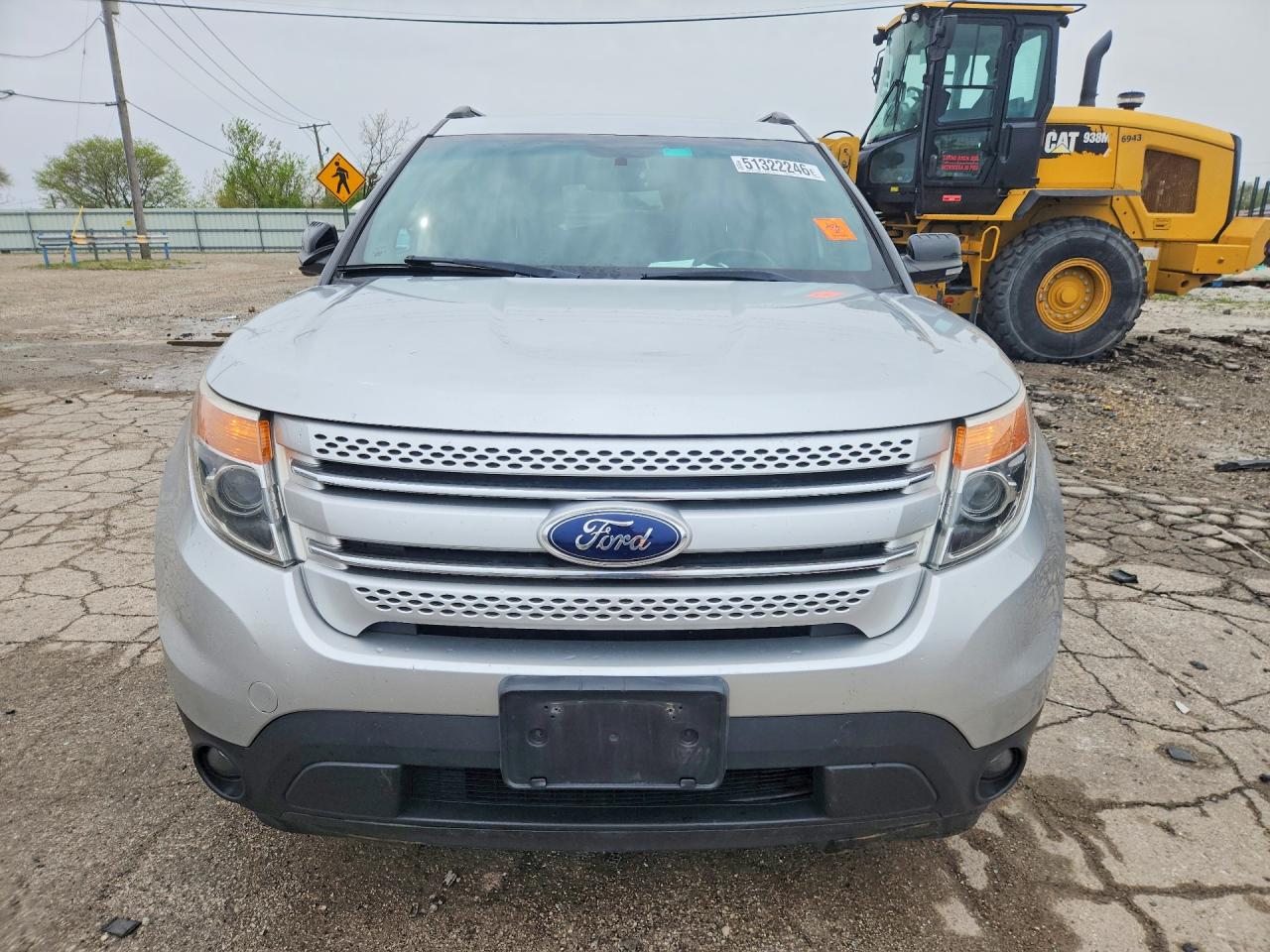 2013 Ford Explorer Xlt Silver vin: 1FM5K8D84DGC91318