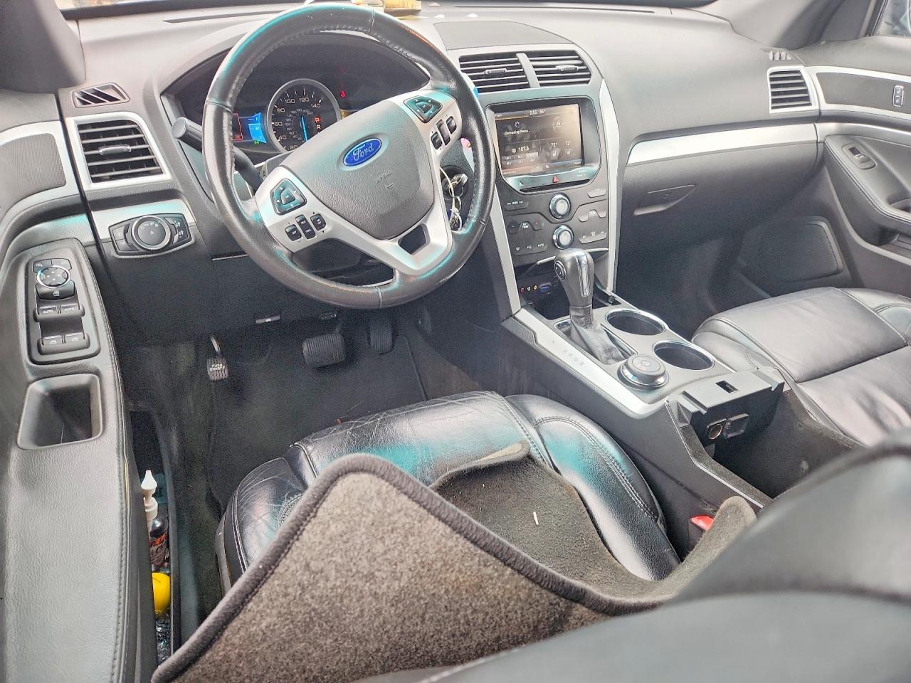2013 Ford Explorer Xlt Silver vin: 1FM5K8D84DGC91318