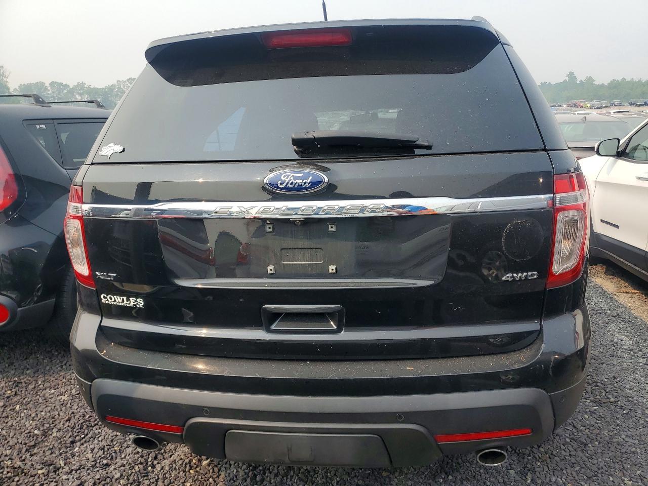2014 Ford Explorer Xlt Black vin: 1FM5K8D84EGA01788