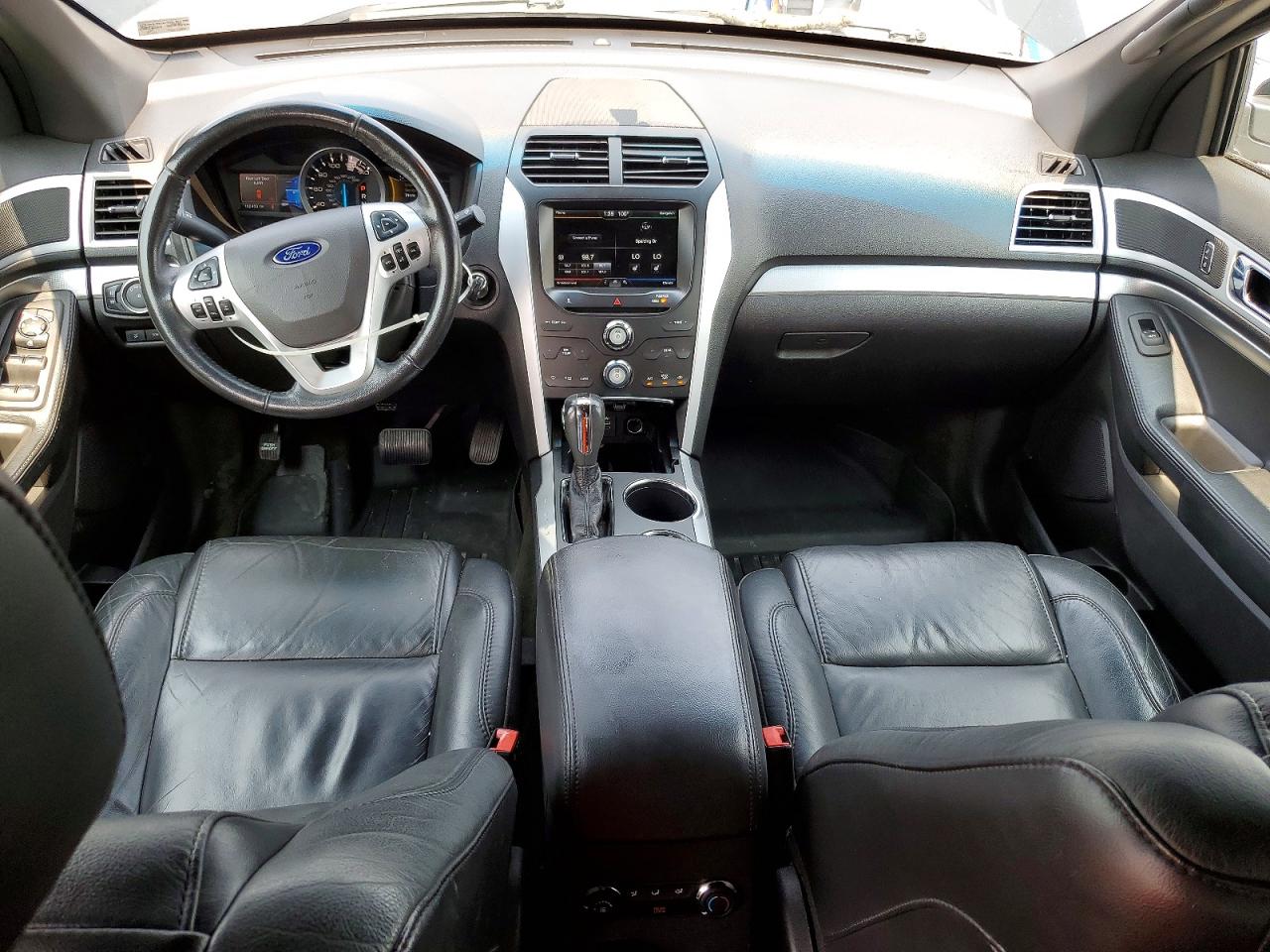 2014 Ford Explorer Xlt Black vin: 1FM5K8D84EGA01788